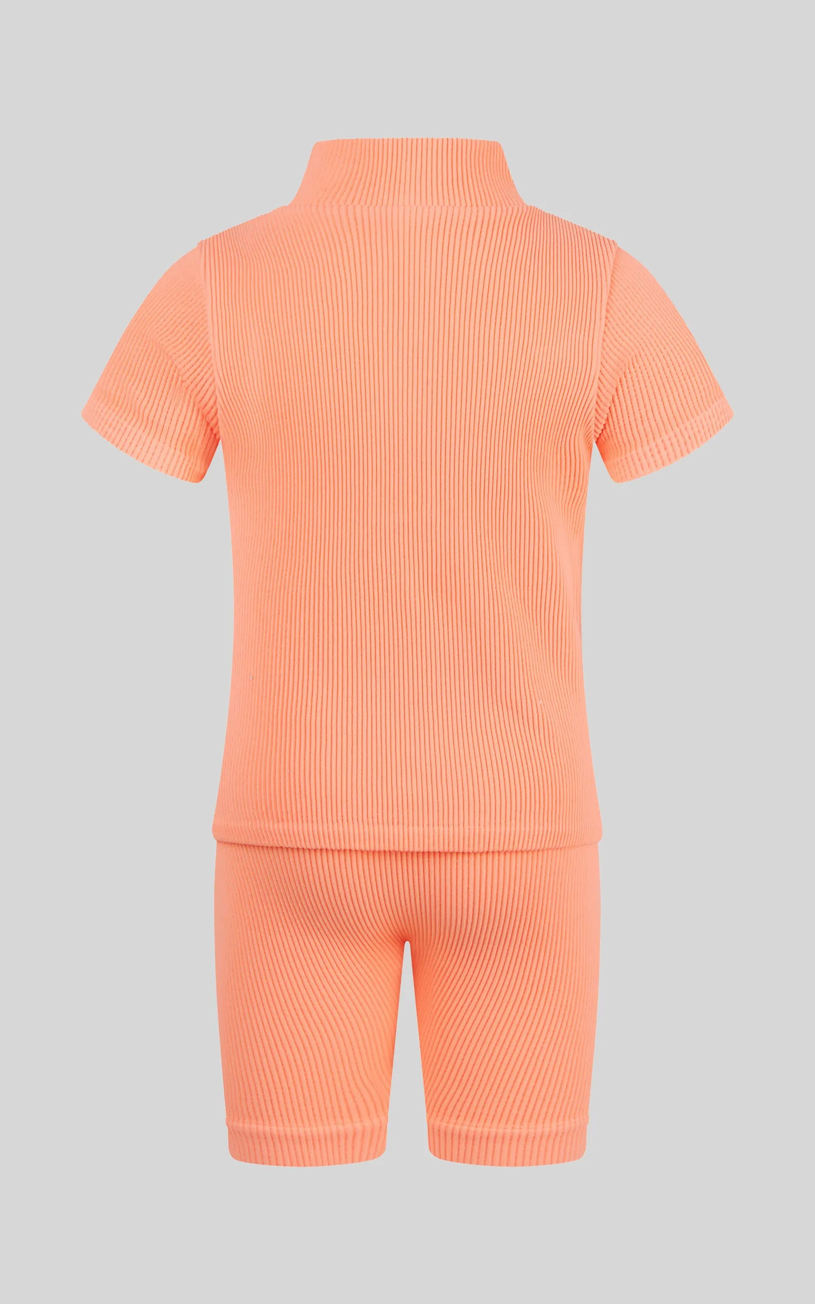 Toddler Girls Rib Seamless Top & Short Set