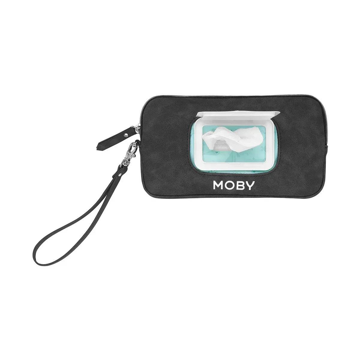 Wipes Case Wristlet – Charcoal