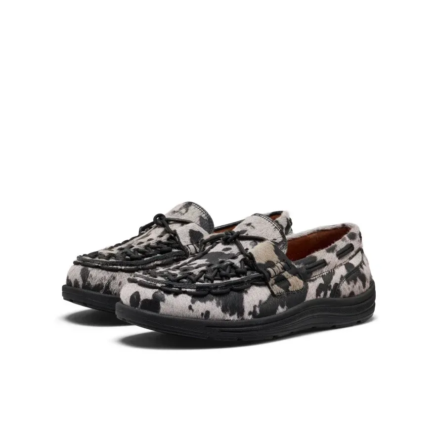 Women's UNEEK Loafer – Nocturnal Cow Black