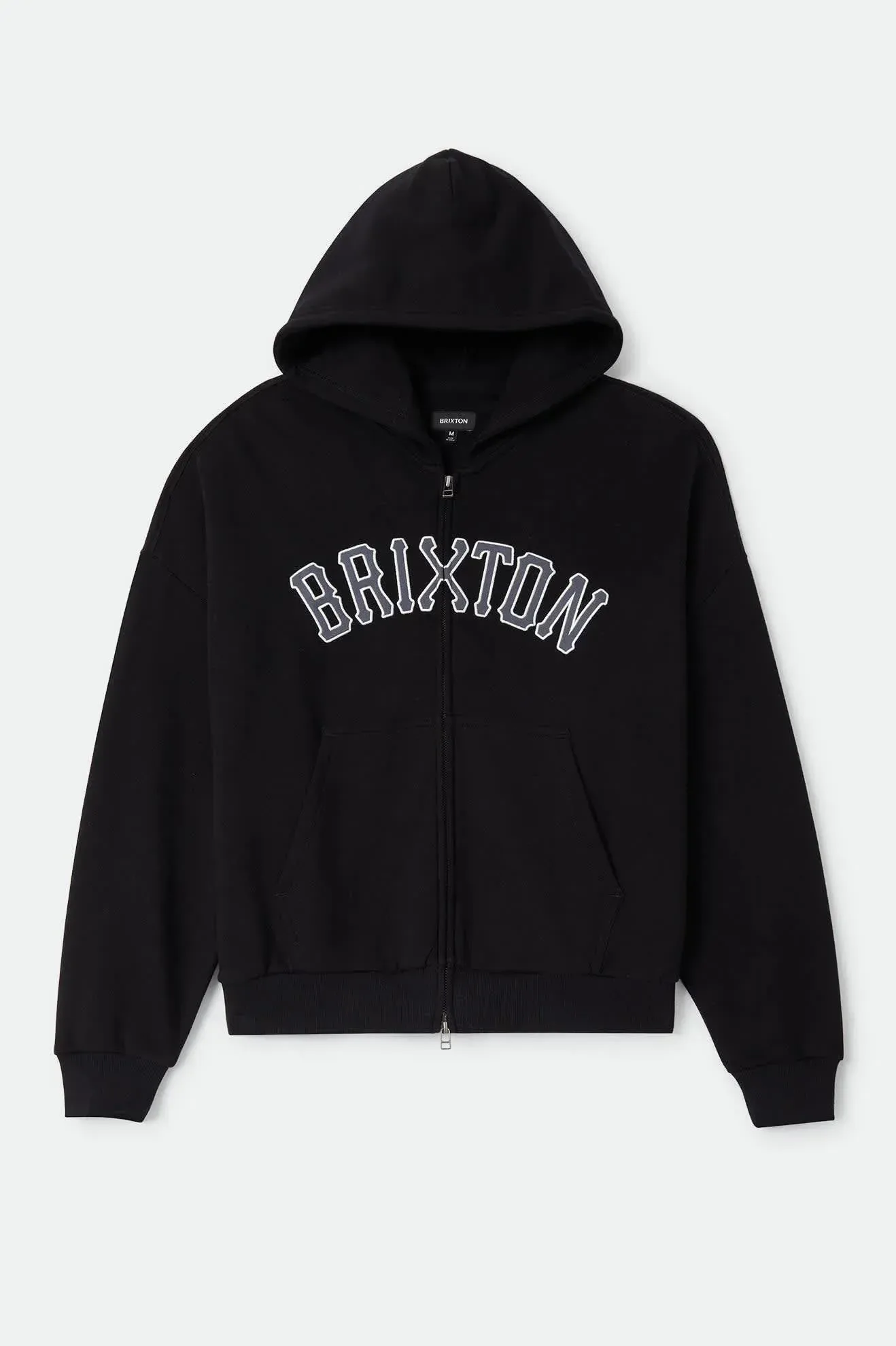 Dugout Zip Hood Fleece – Black/Grey