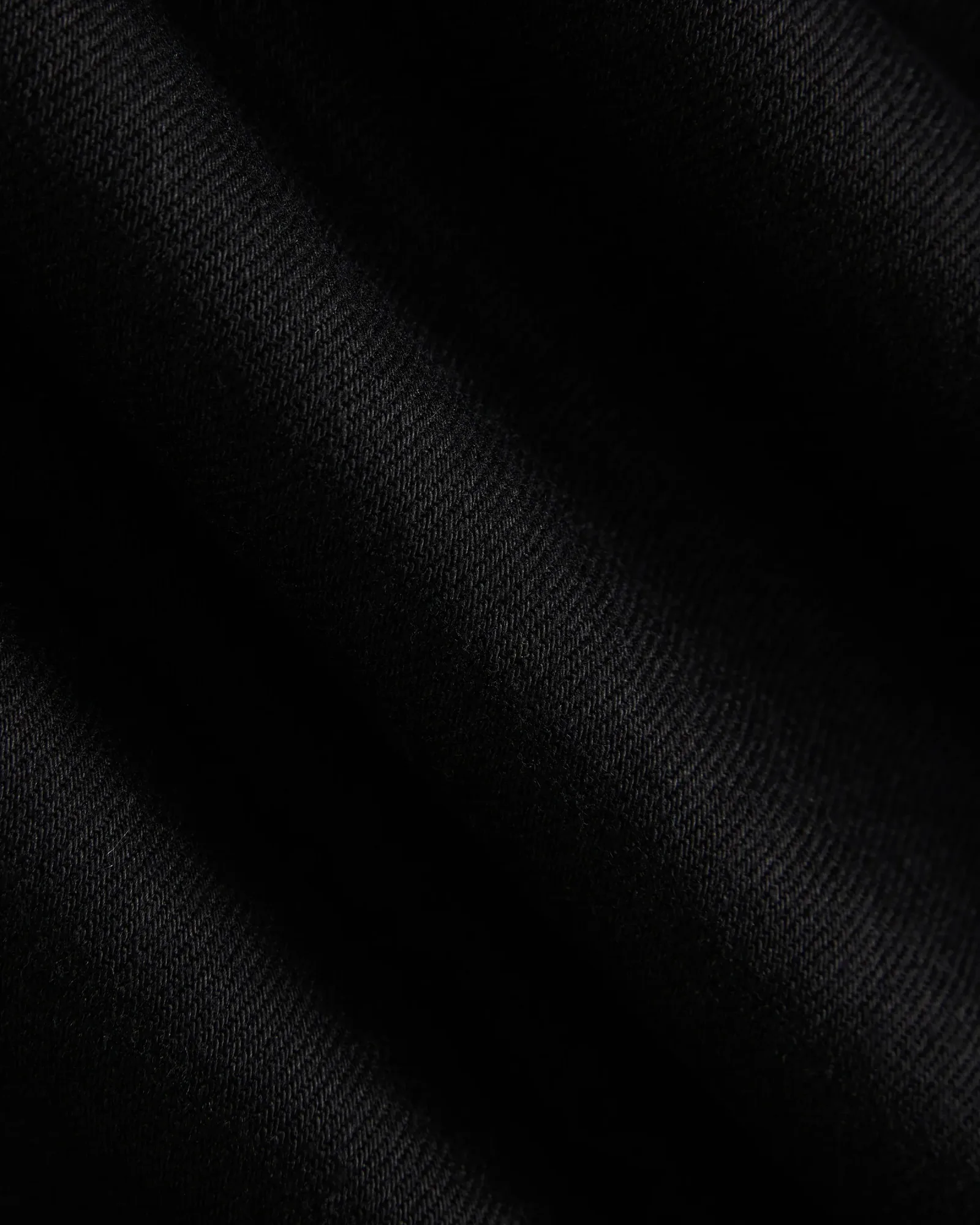 Relaxed Rigid Denim – Black