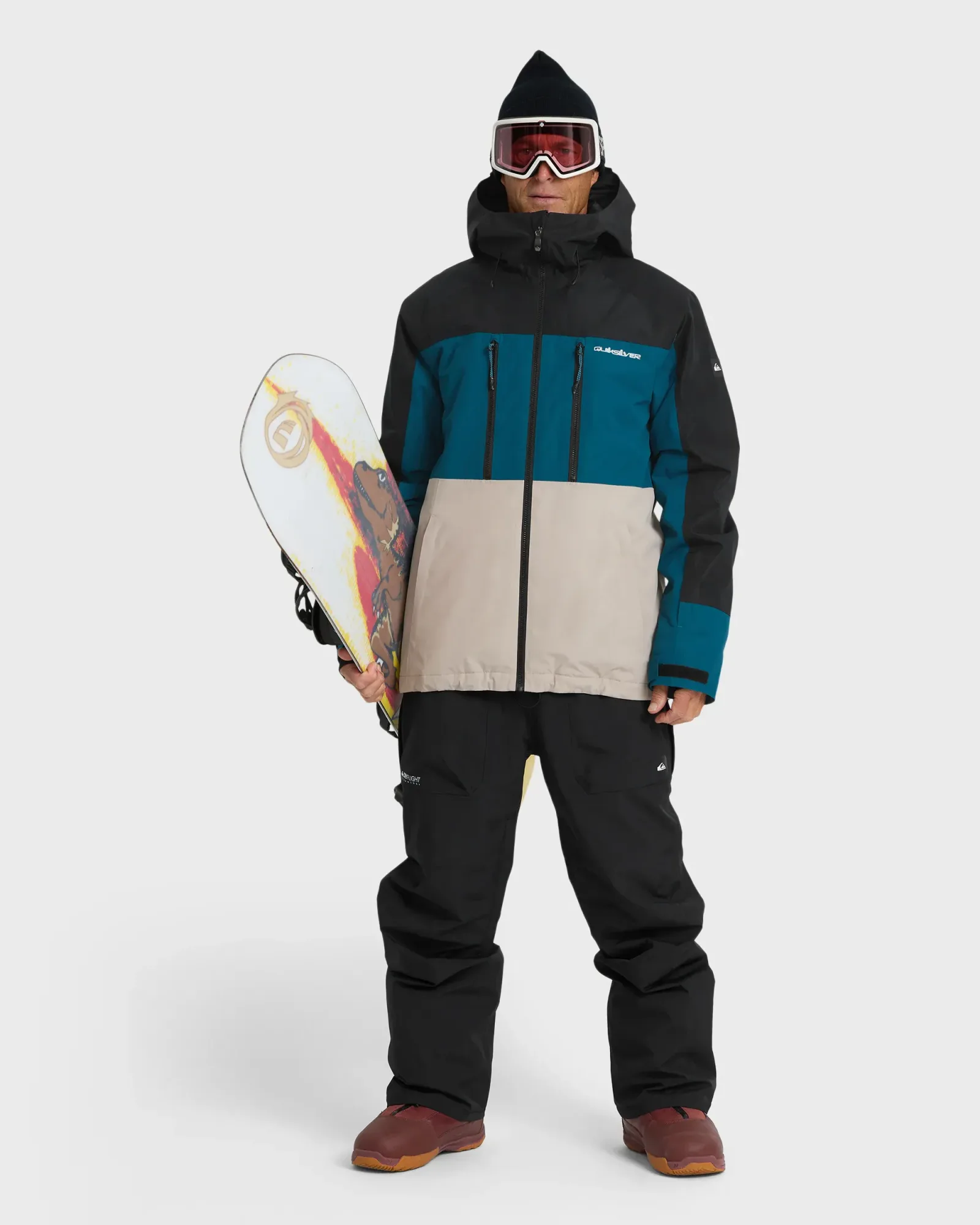 Sycamore Block 20K Snow Jacket – Blue Coral