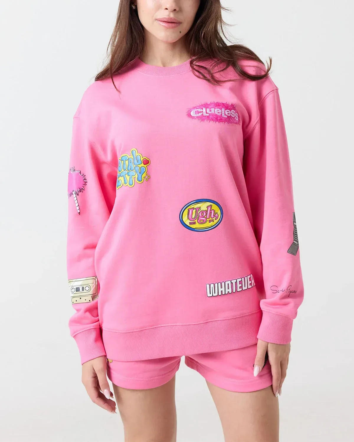 Clueless Collage Crewneck