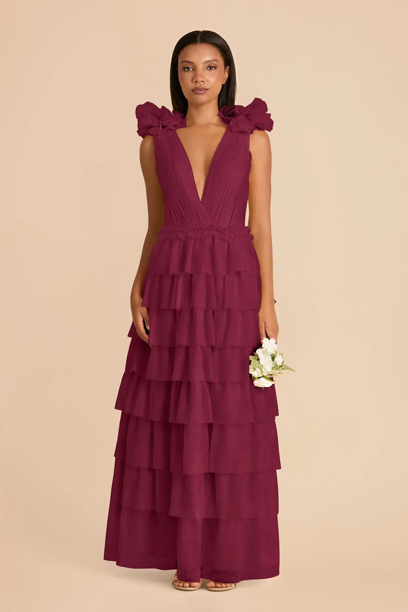 Arwen Tulle Dress – Berry