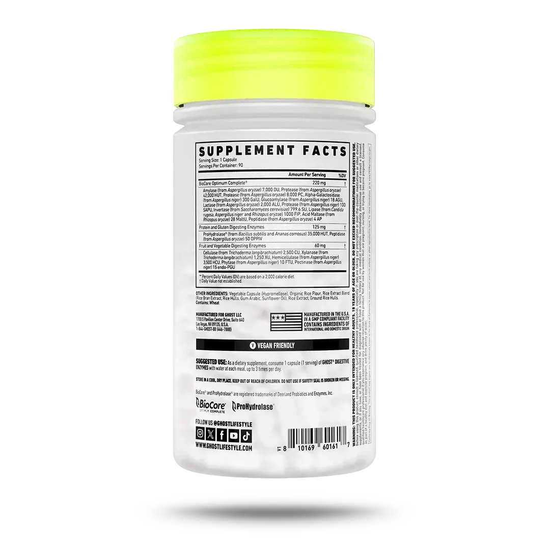 GHOST® Basics Digestive Enzymes – Digestive Enzymes
