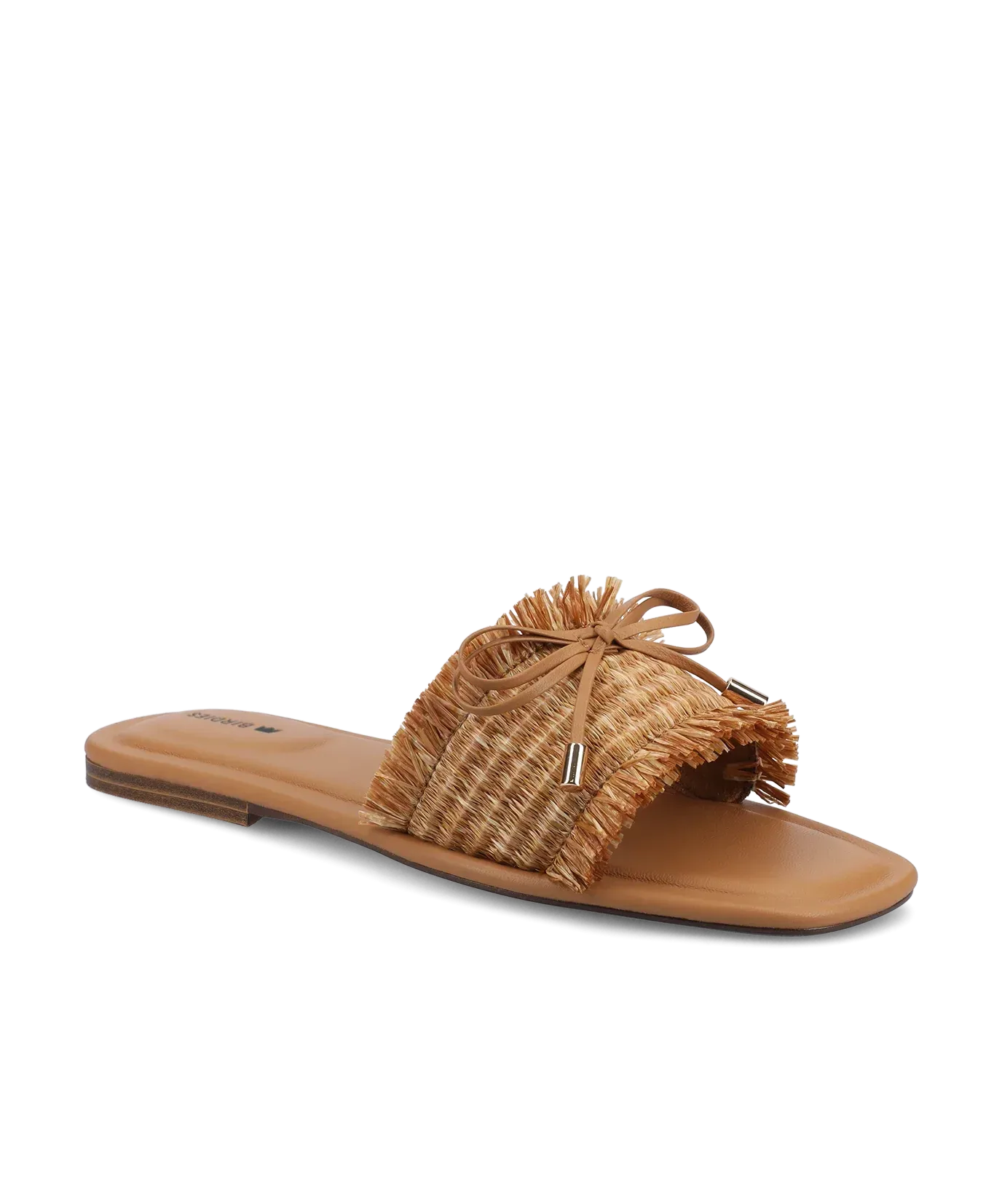 The Kiwi Bow – Tan Raffia