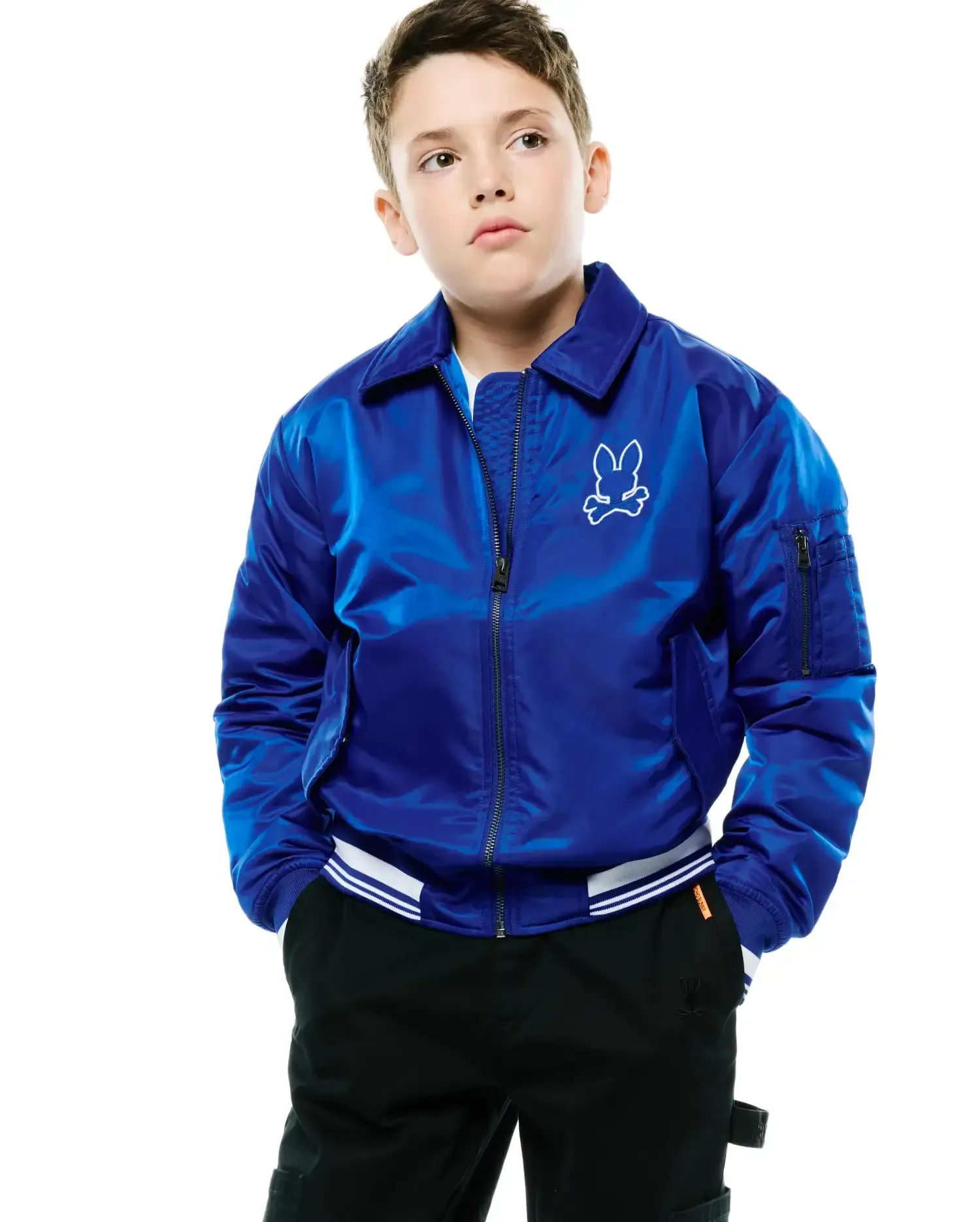 Kids Nathaniel Satin Coach Jacket – KO1100014