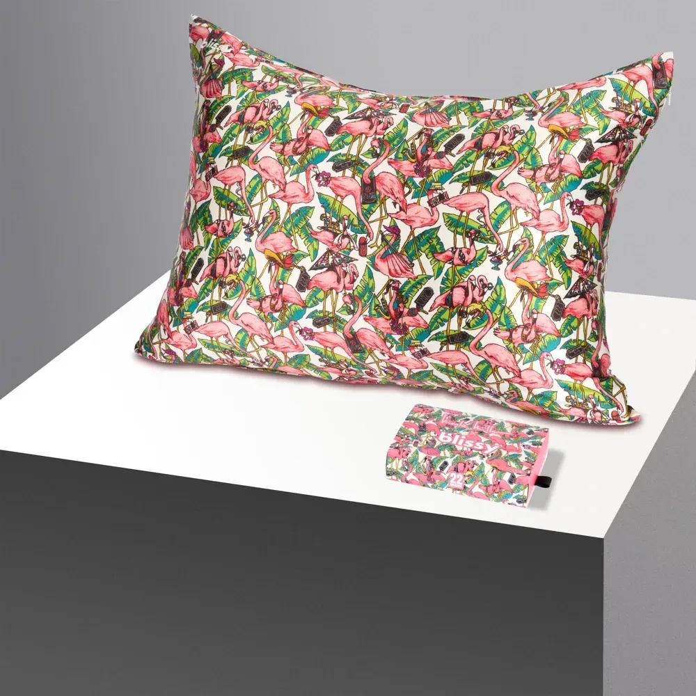 Pillowcase – Nicole Miller – Flamingo – King