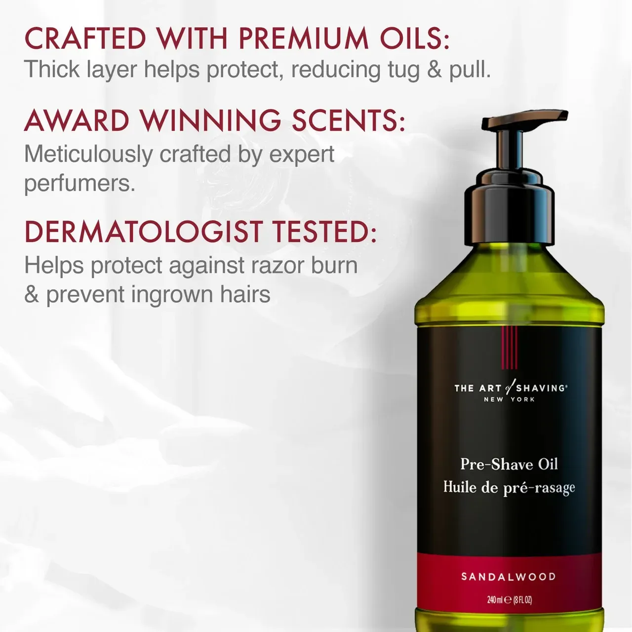 Sandalwood Pre-Shave Oil 8 oz