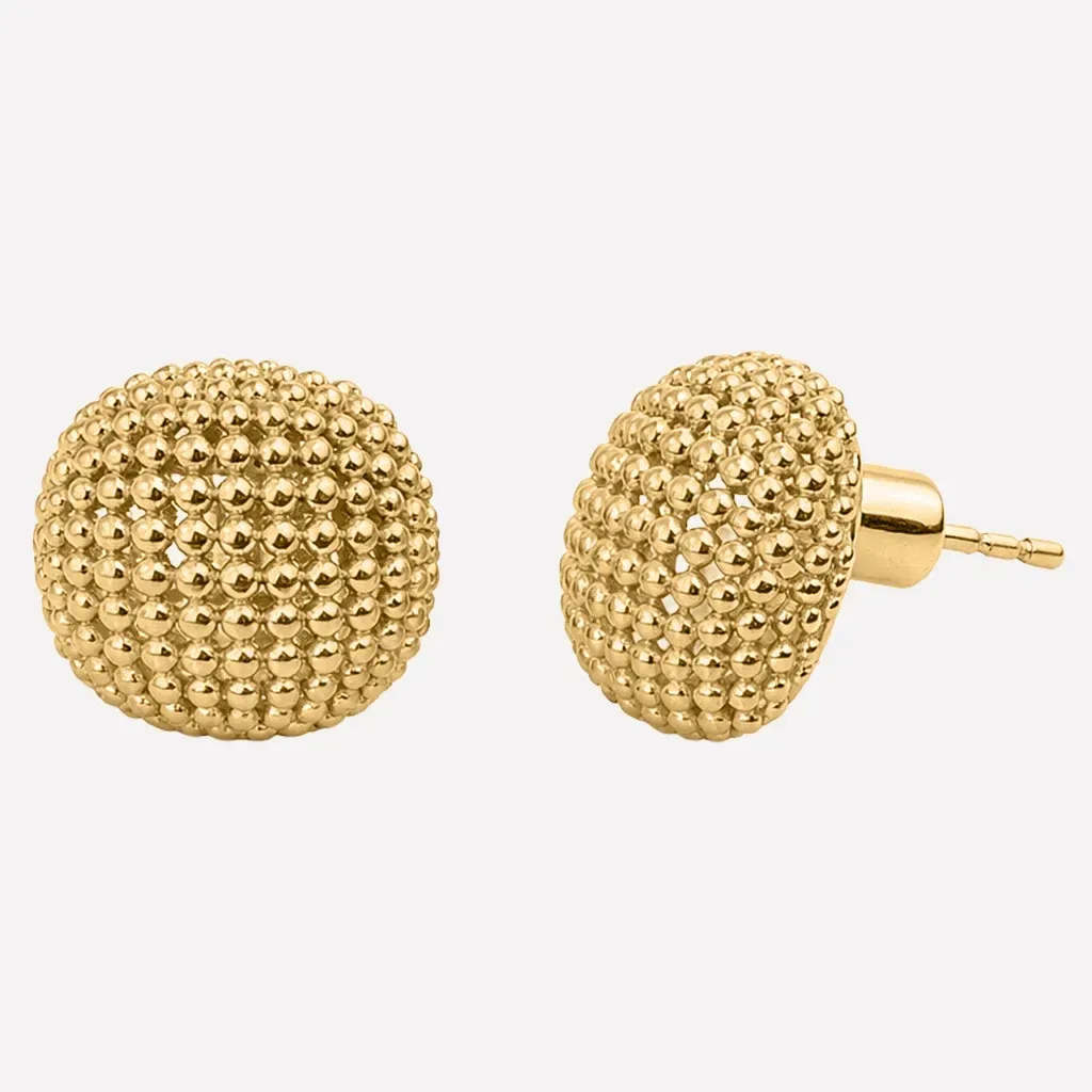 Taylor Studs – Rhodium Plated Silver