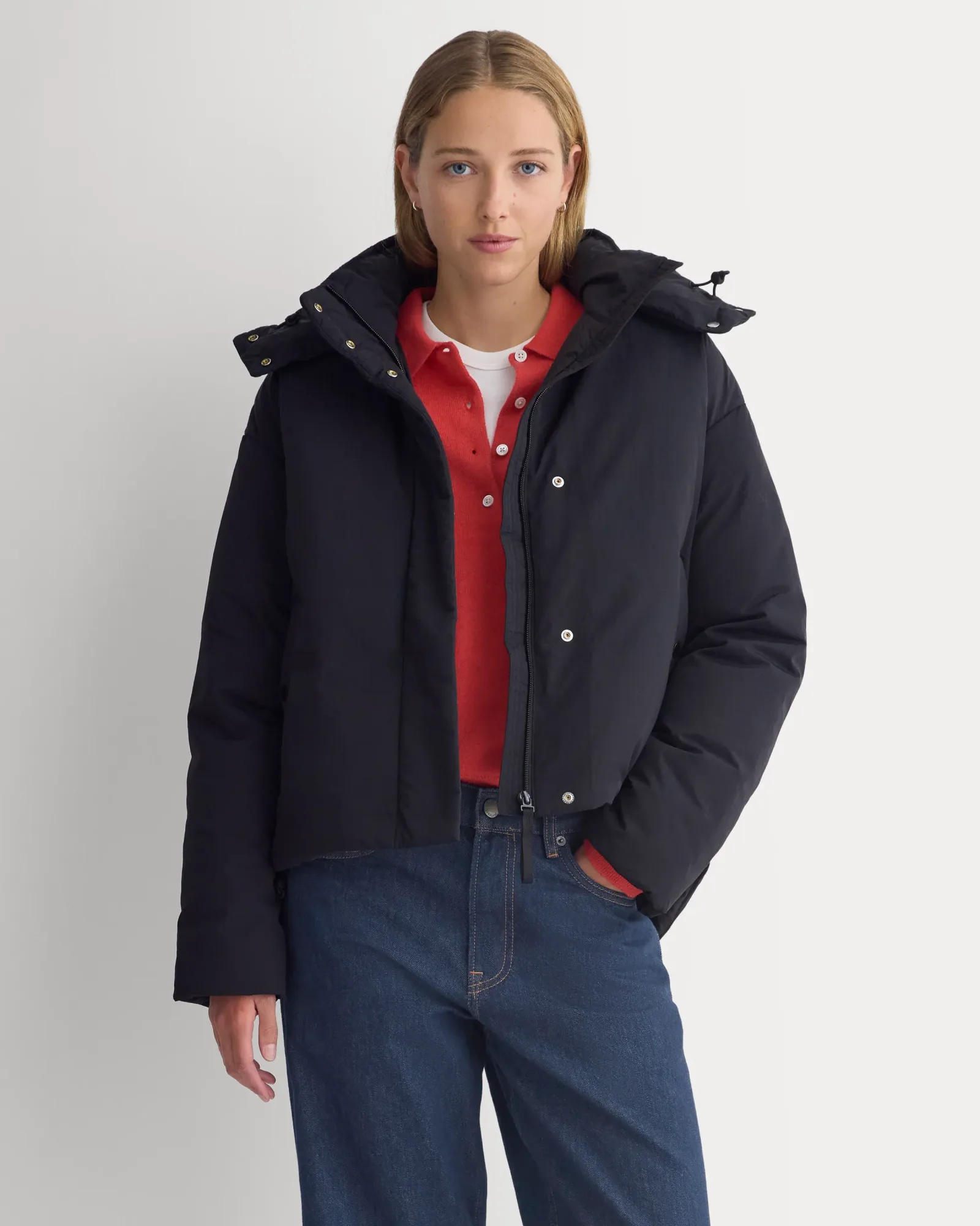 EverPuff™ Cloud Short Puffer – Black
