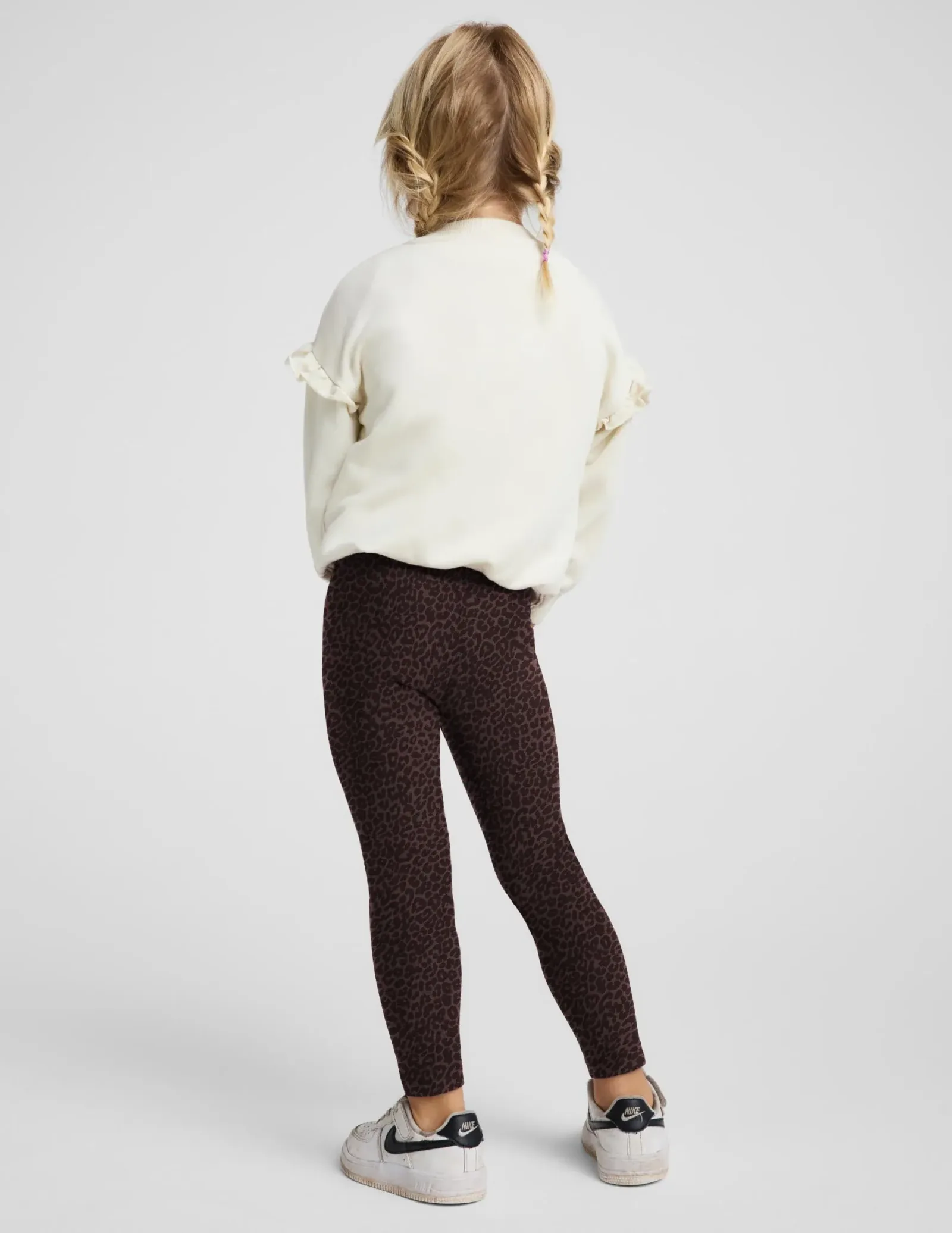 Cocoa Plum Leopard SoftMark Toddler Legging