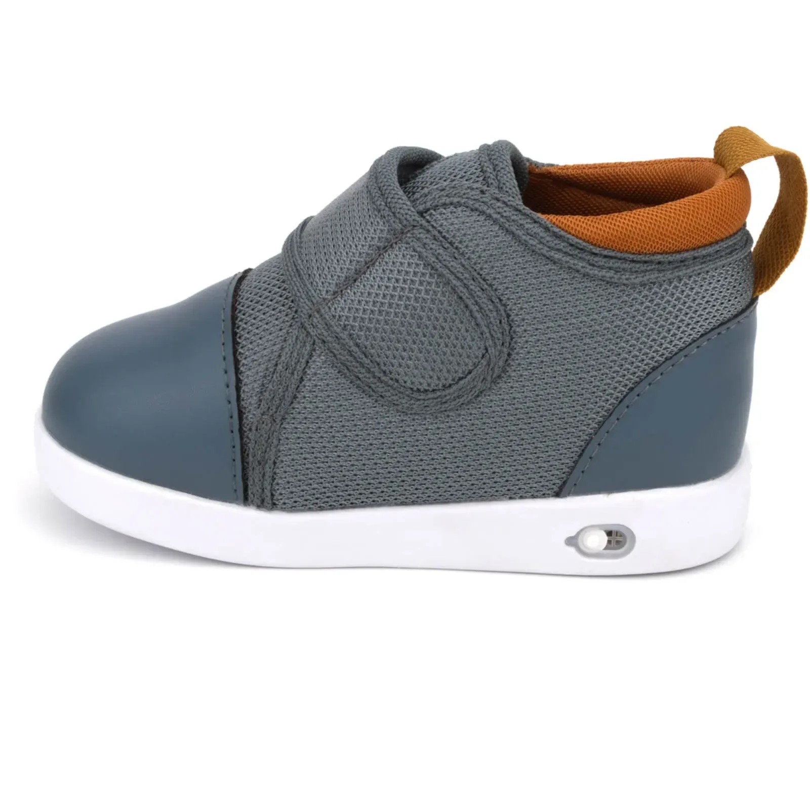 Agent Slate Squeaky Toddler Shoes for Boys and Girls V2 – Gray