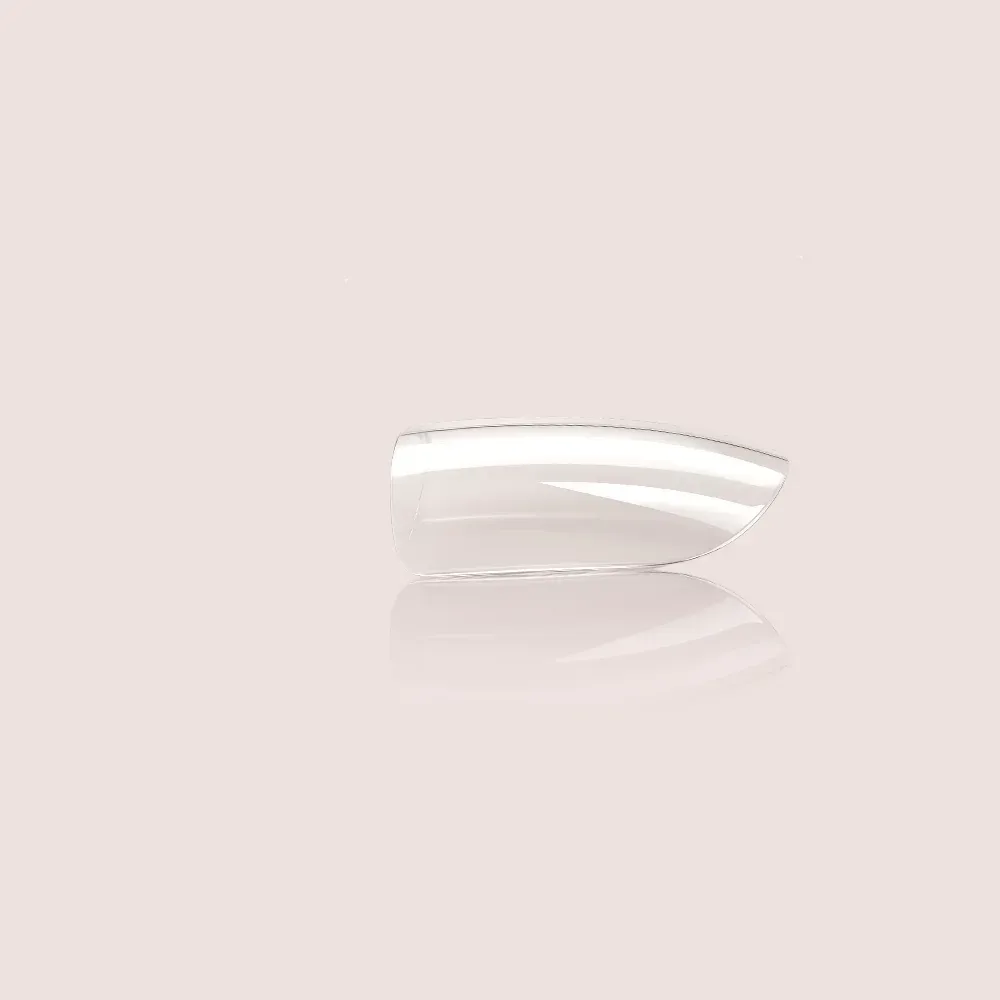 Size 00 Full Cover Square Long Tips, 50 count