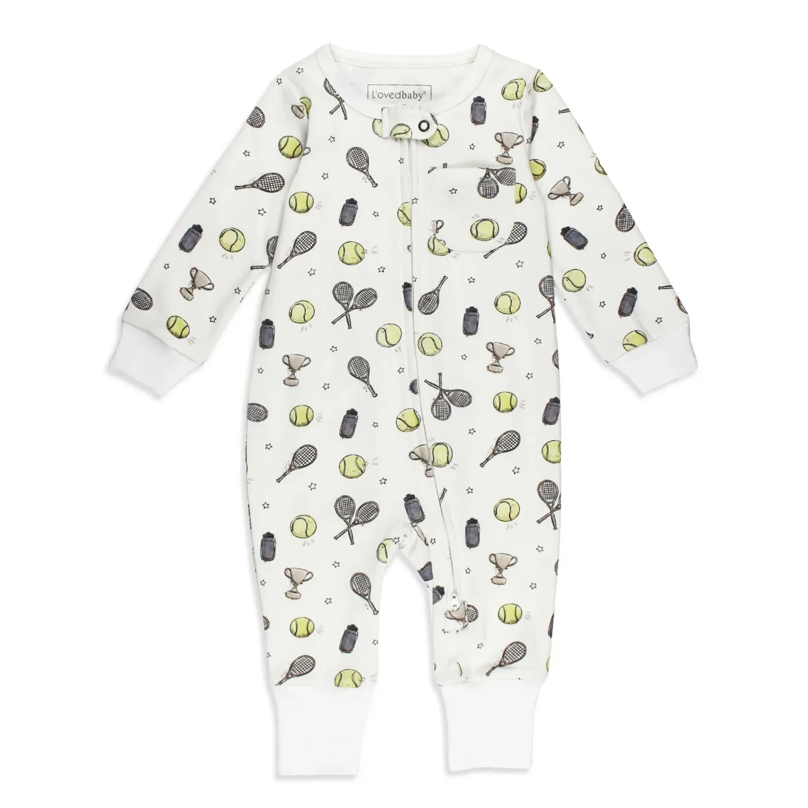 Little Ace – Organic Zipper Romper