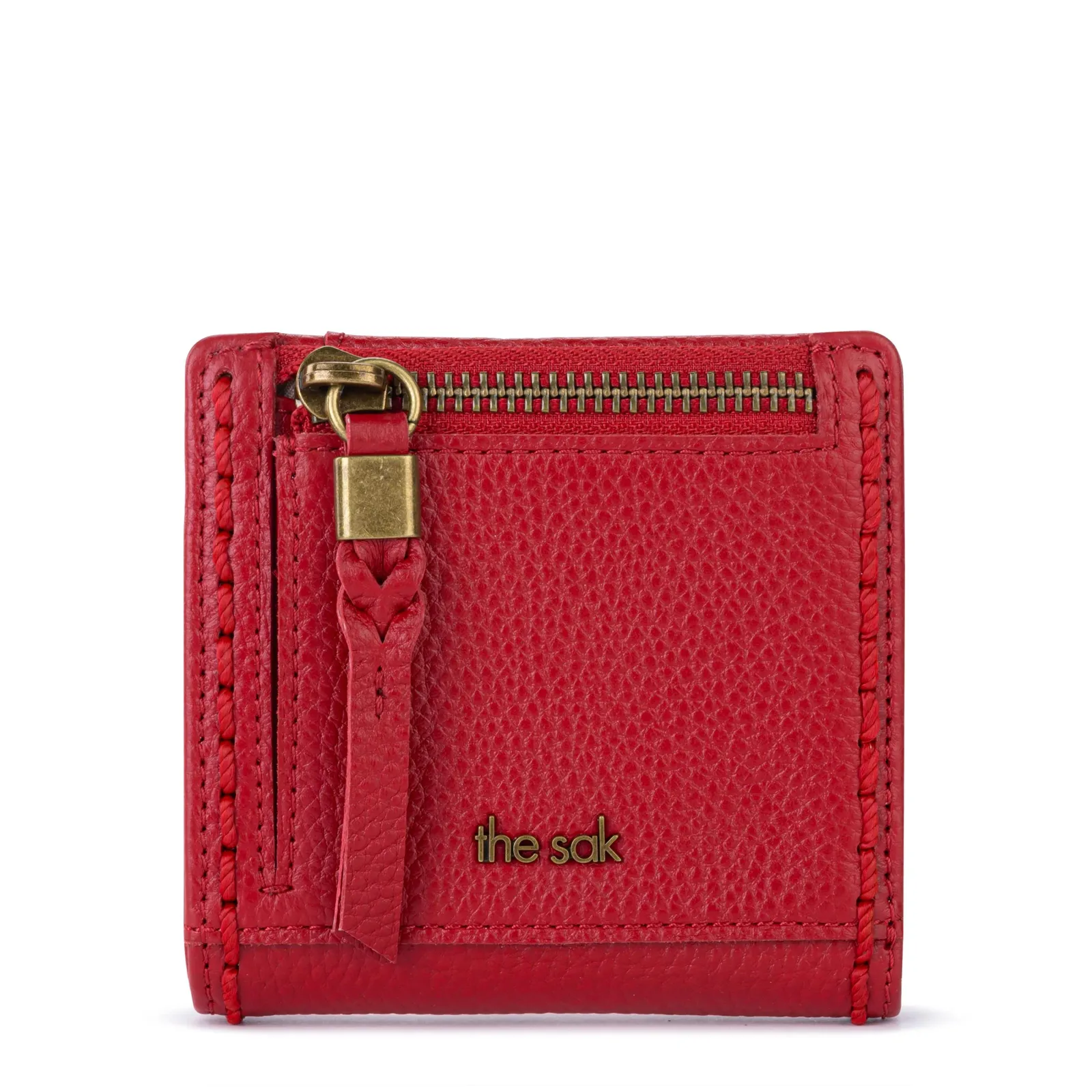 Mira Small Wallet – Leather – Scarlet