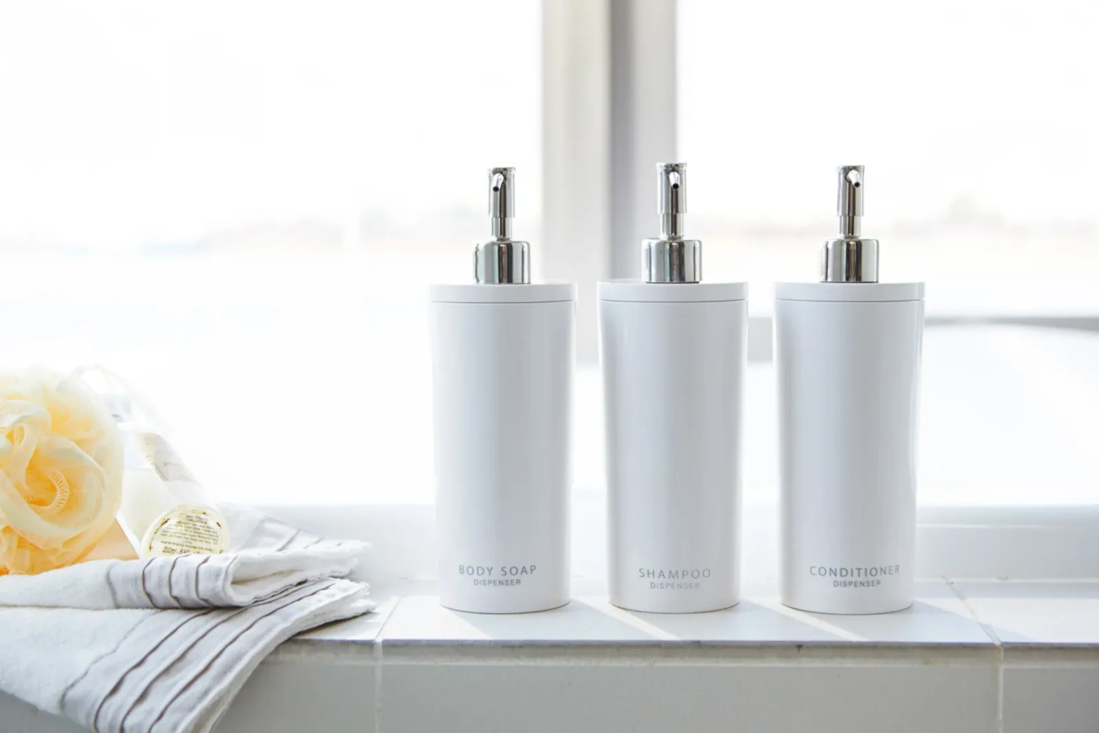 Round Shower Dispenser – Three Styles
