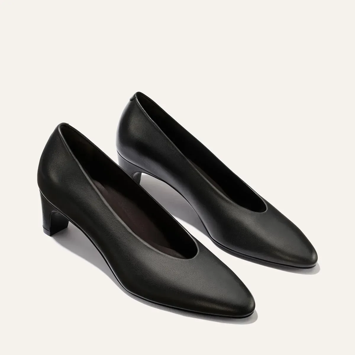 The Augusta Glove Pump – Black Nappa