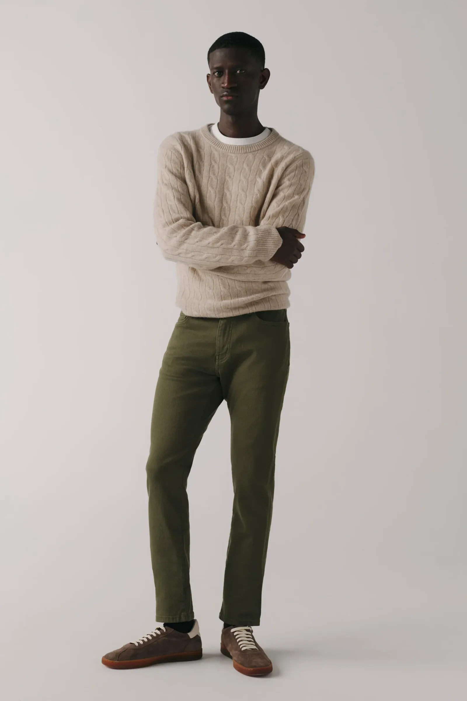 Hnd – Skinny Jeans – Moss Green