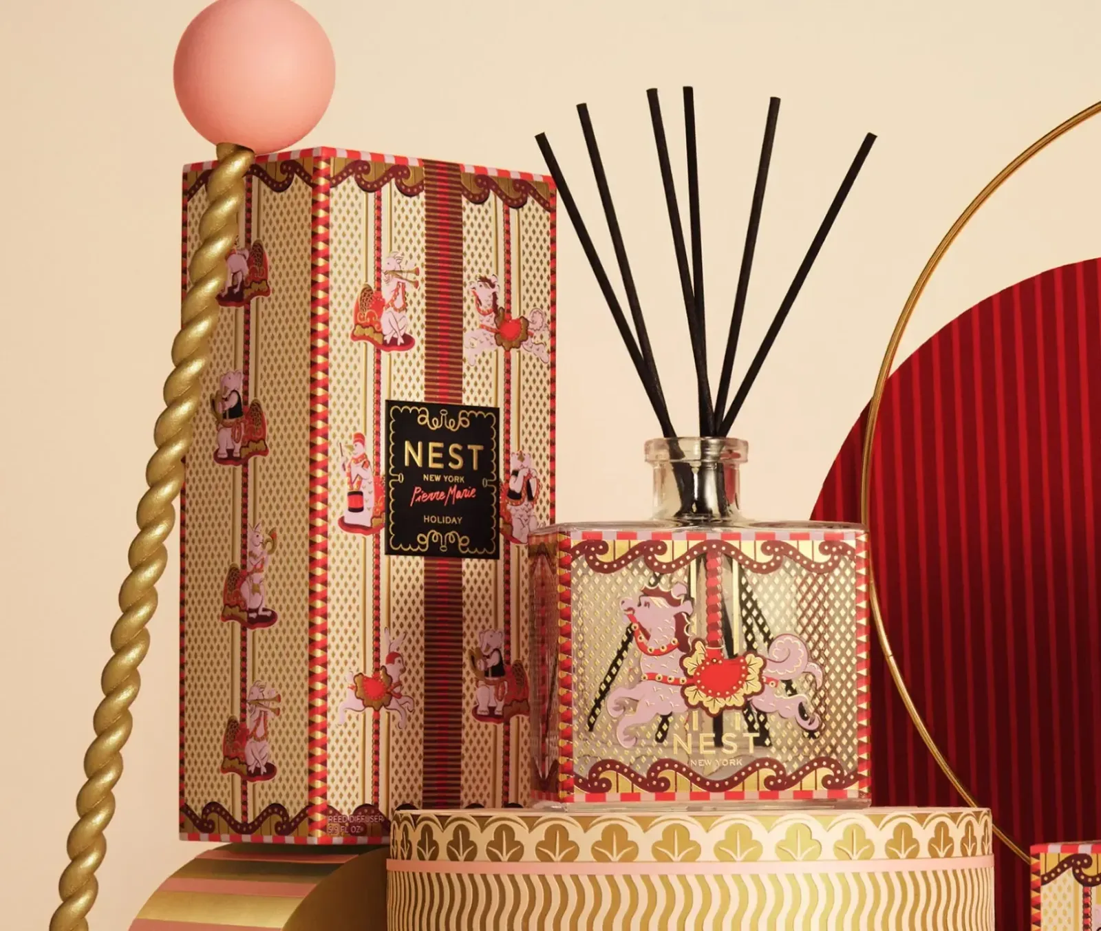 Bloomingdales NEST NEW YORK x Pierre Marie Holiday Decorative Reed Diffuser