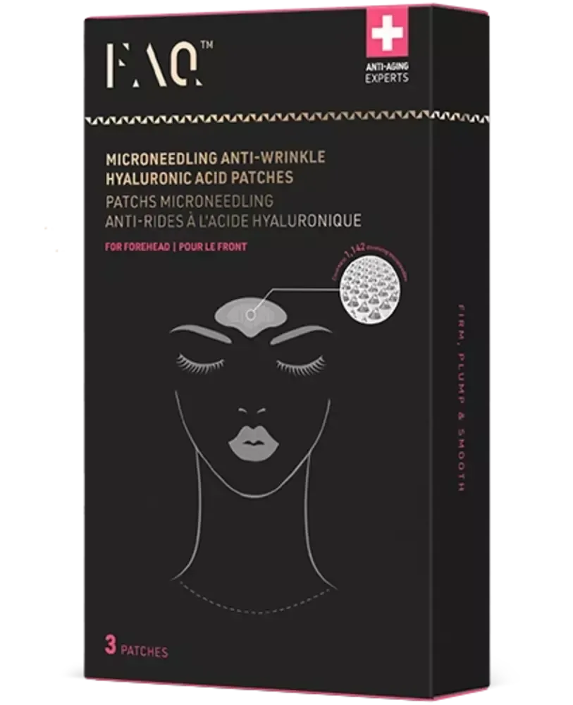 FAQ™ Microneedling Patches for Forehead
