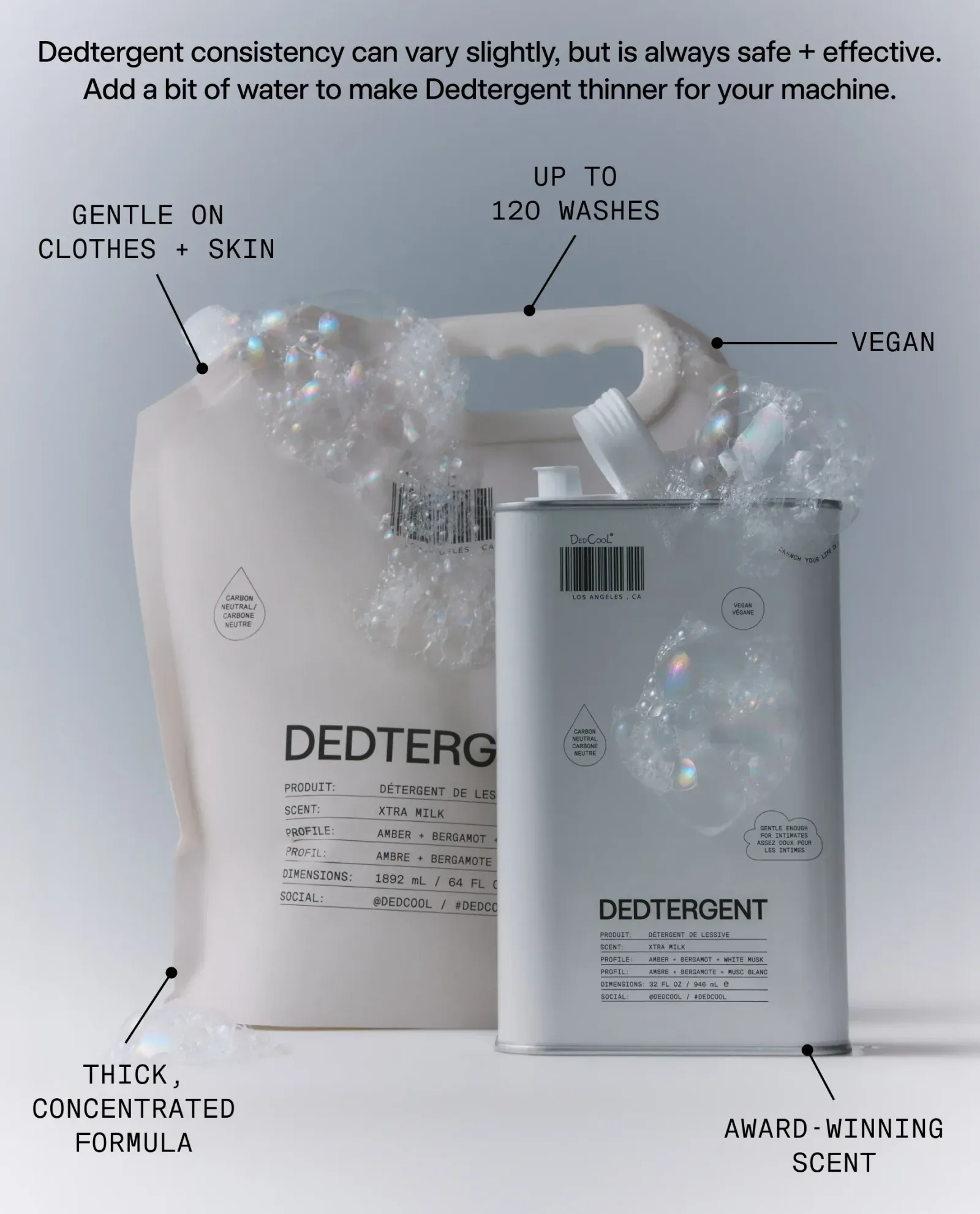 Dedtergent Refill Milk