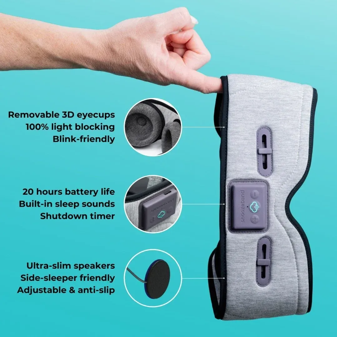 SnoozeBand™ MAX + FREE Silk eye attachment