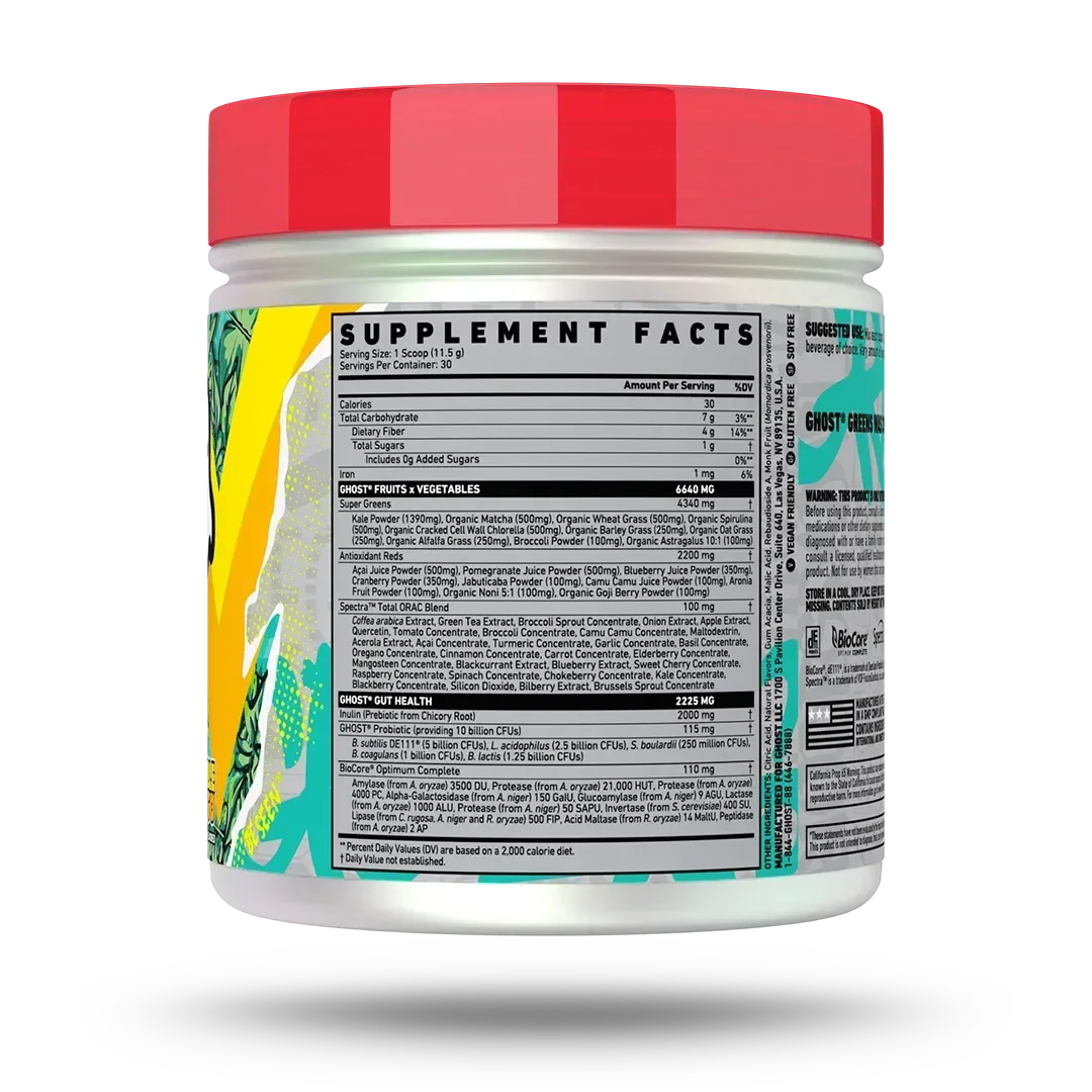 GHOST® Greens – Pineapple Mango