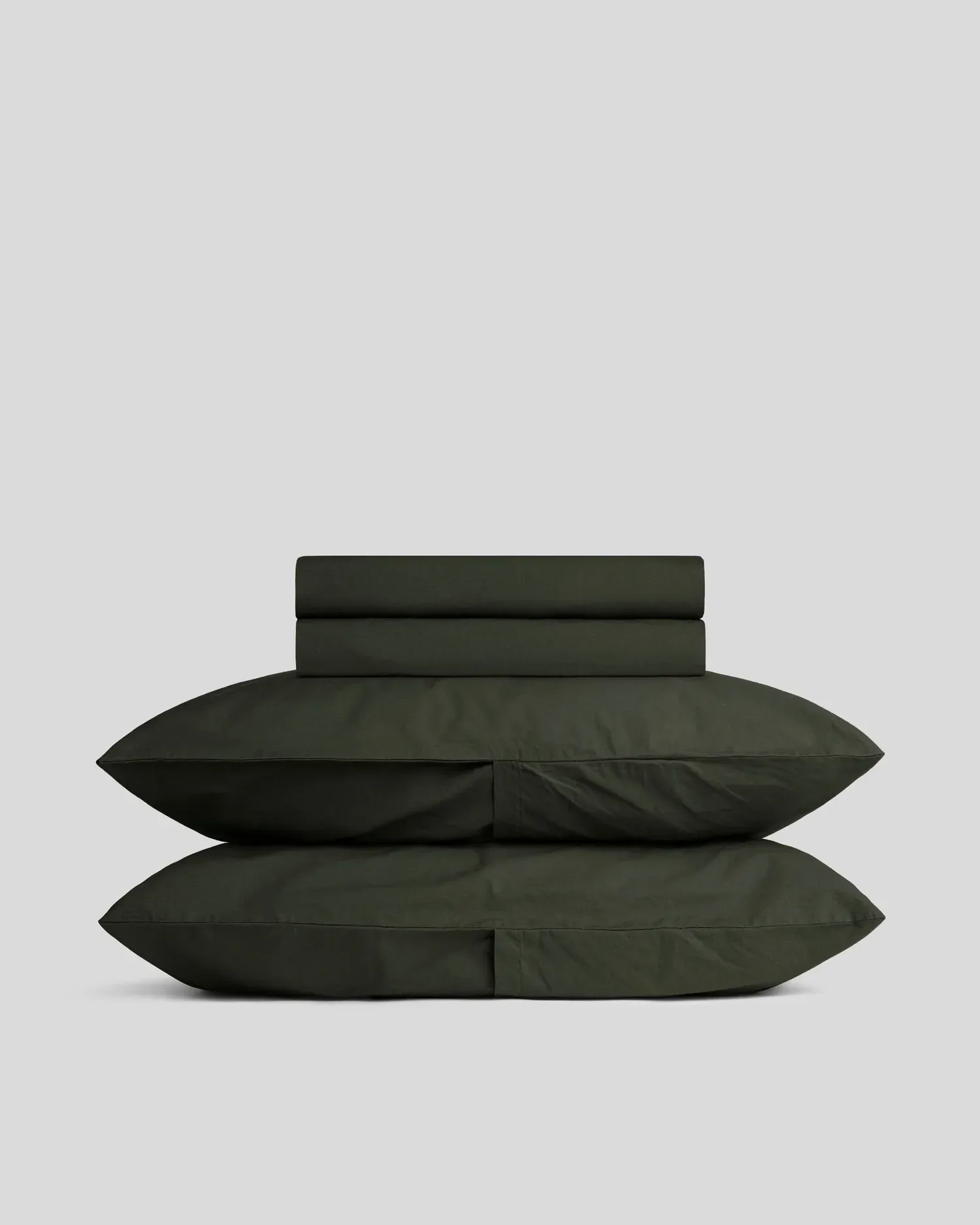 Percale Sheet Set – Evergreen K/CK