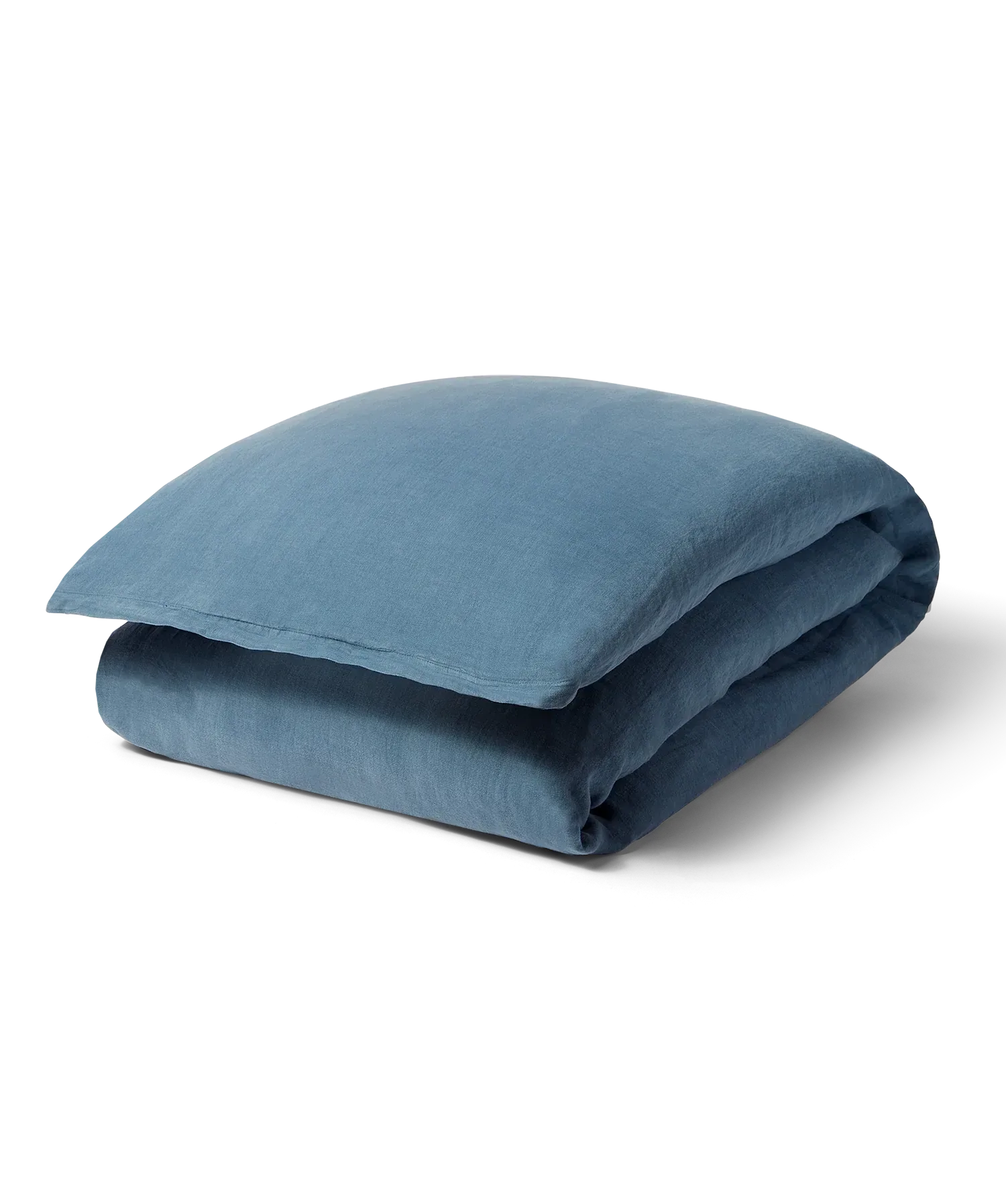 Linen Duvet Cover – King Blue