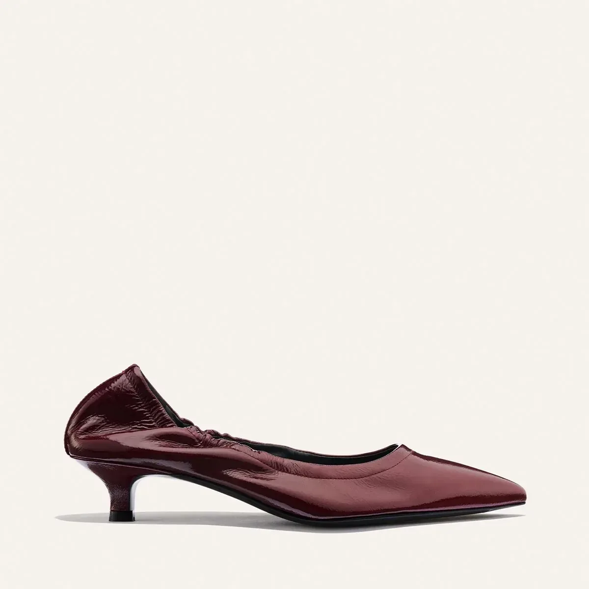 The Roma 40 – Merlot Crinkle Patent