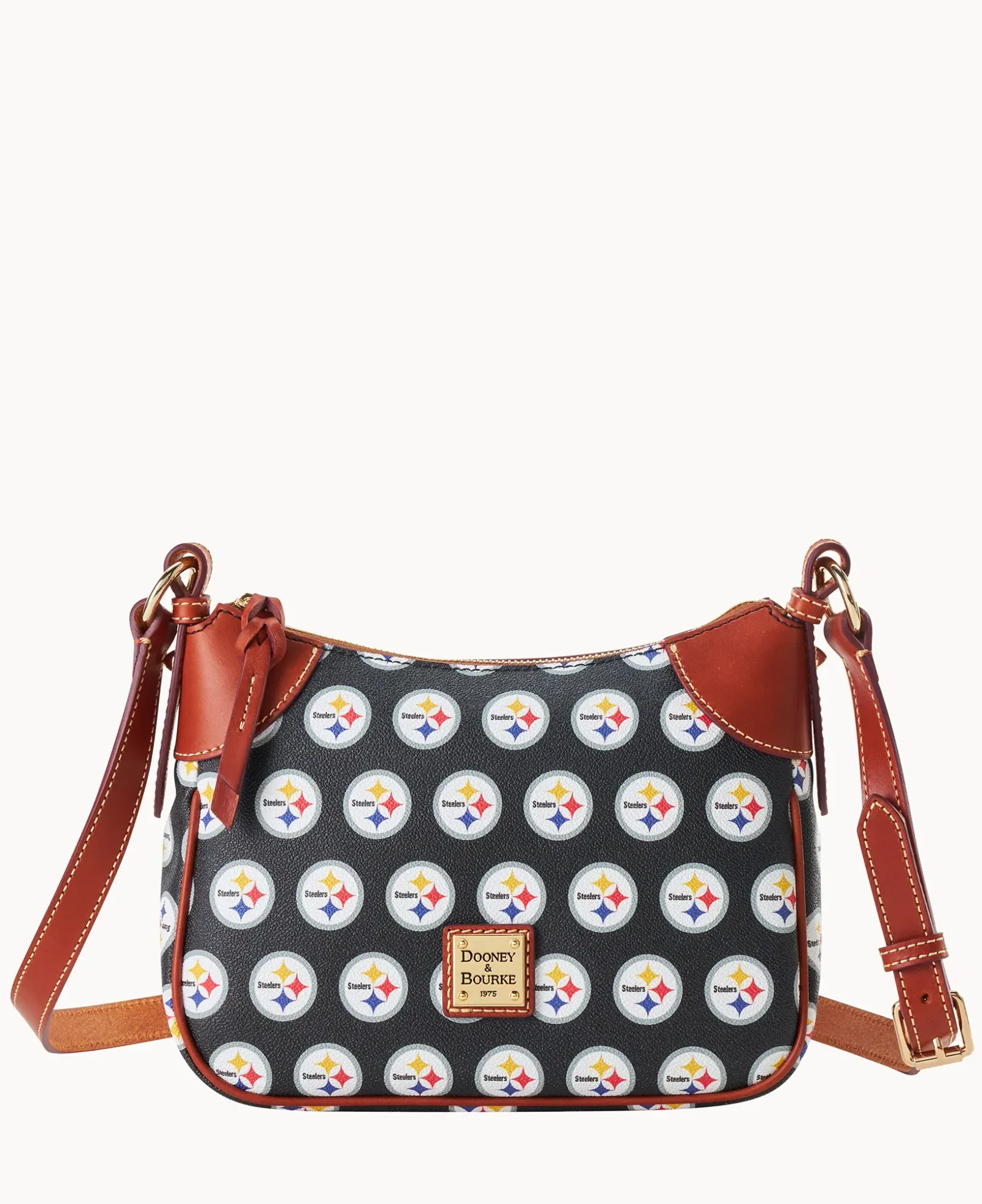 NFL Steelers Crossbody Hobo 22