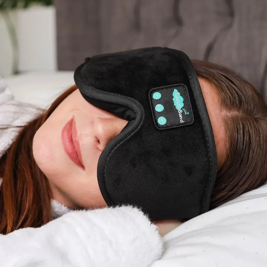 SnoozeBand™ Pro – Bluetooth Sleep Mask