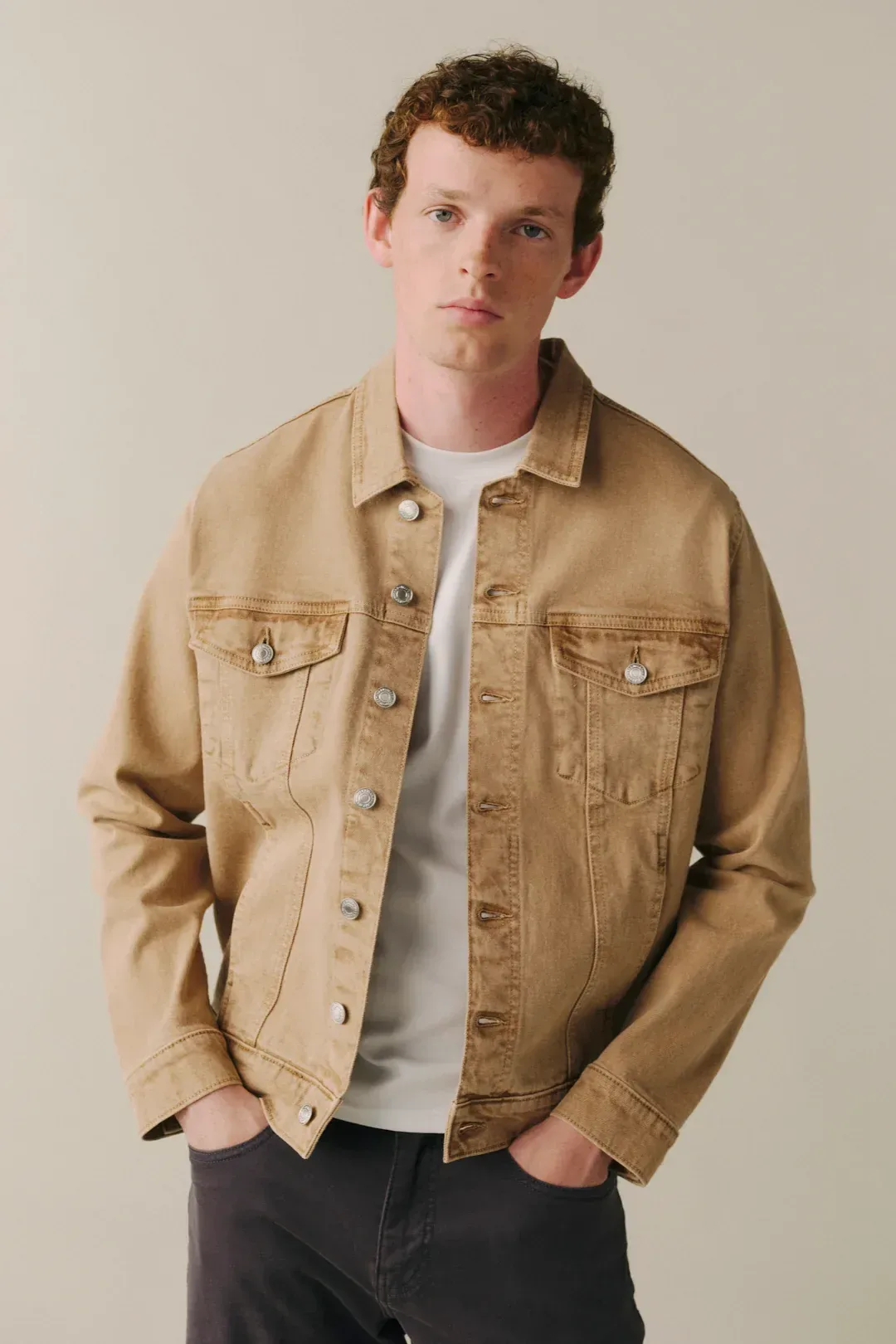 Sea – Denim Jacket – Worn Chestnut