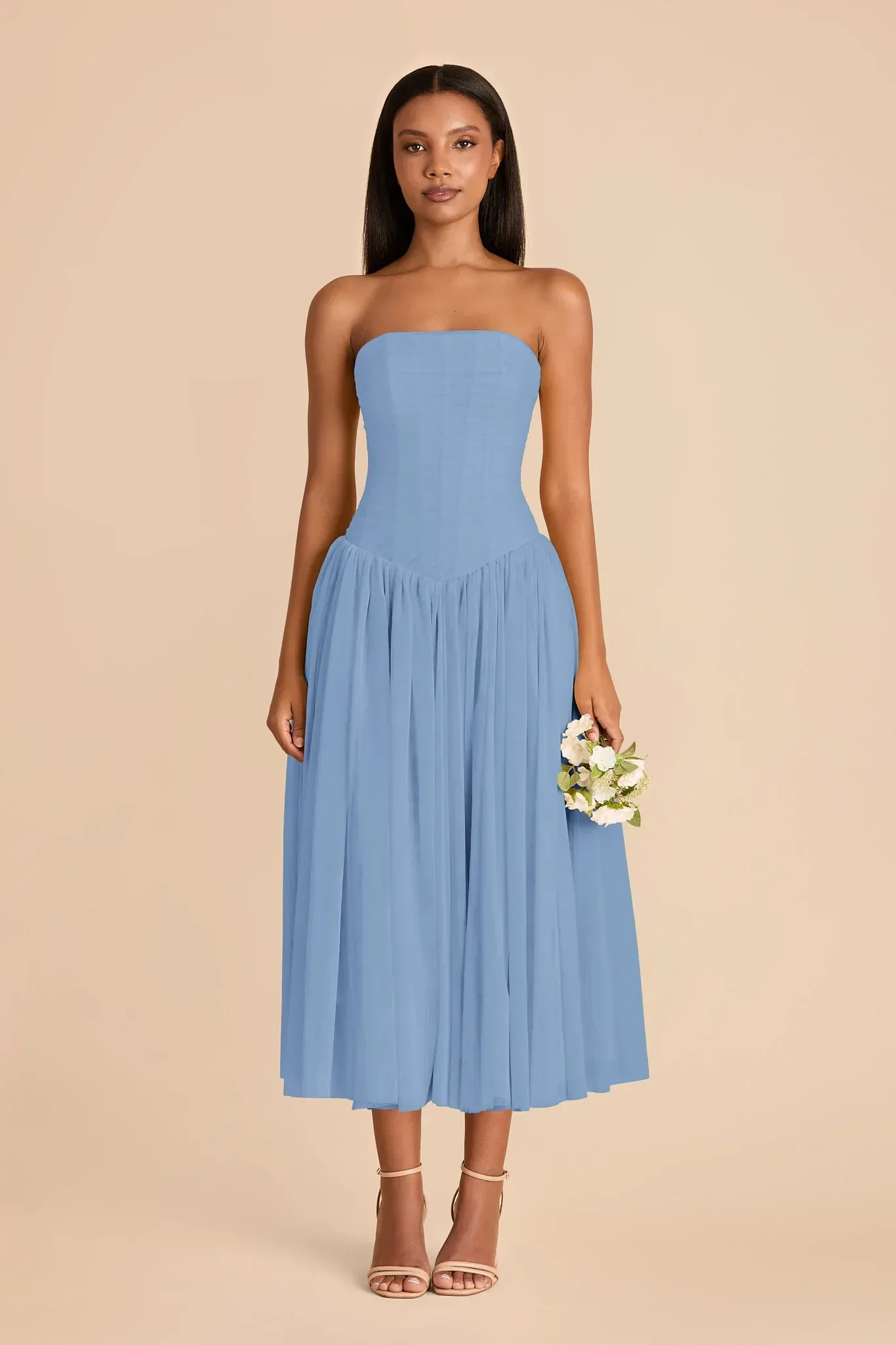 Adeline Tulle Dress – Bluebell