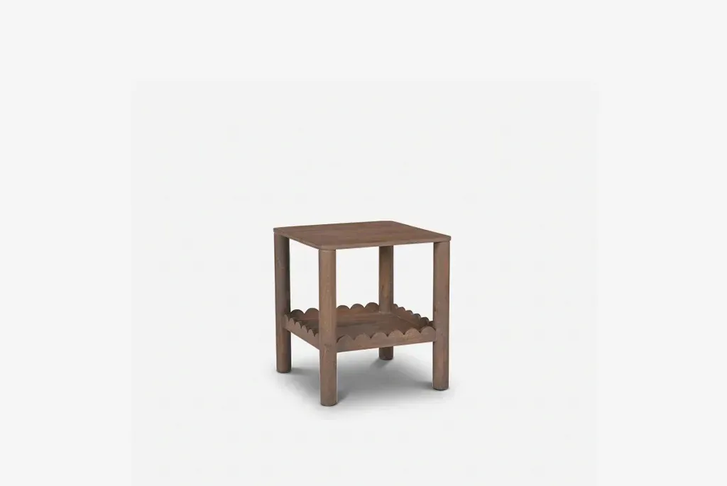 Scallop Side Table