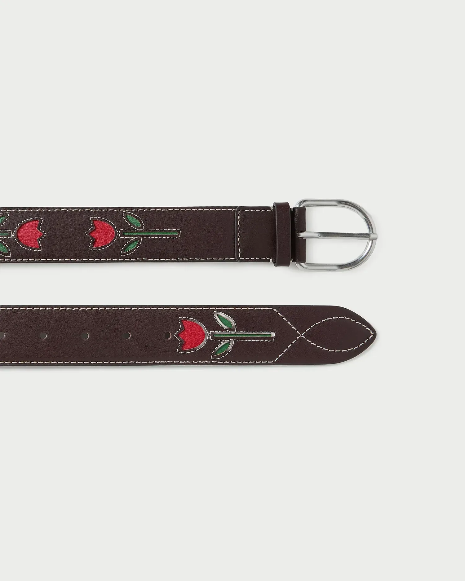 Gage Espresso Western Belt