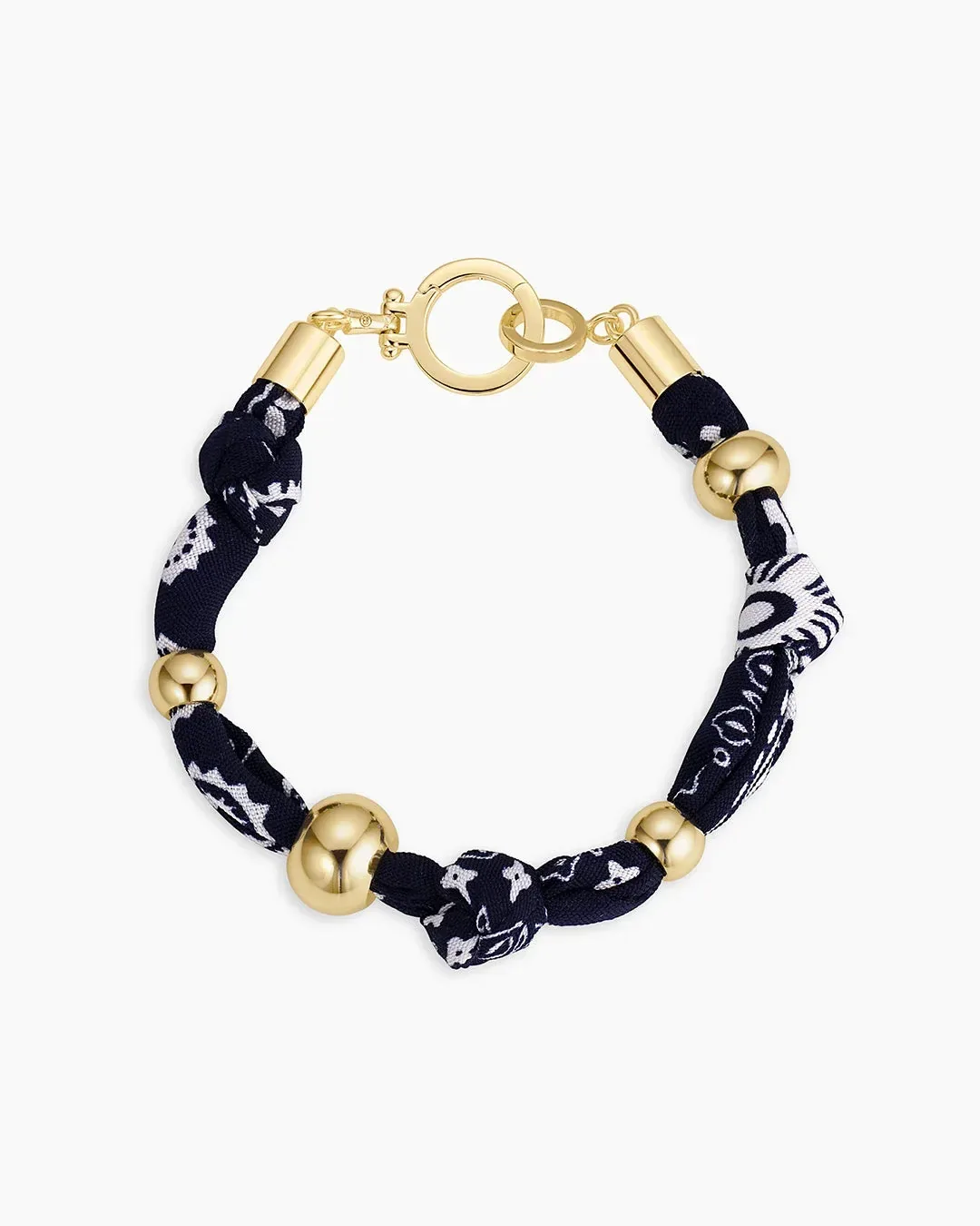 Paisley Bandana Knot Bracelet