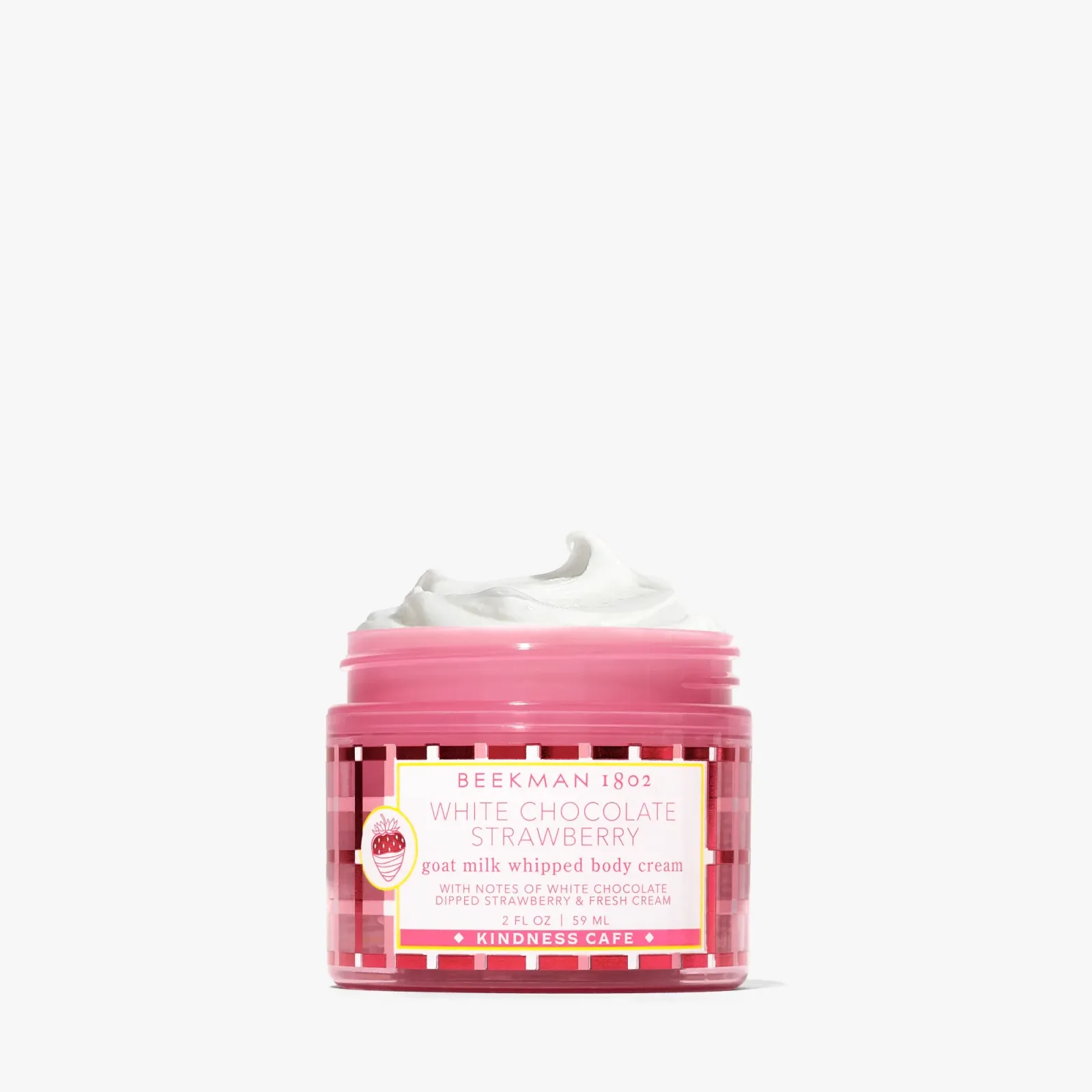 White Chocolate Strawberry Whipped Body Cream
