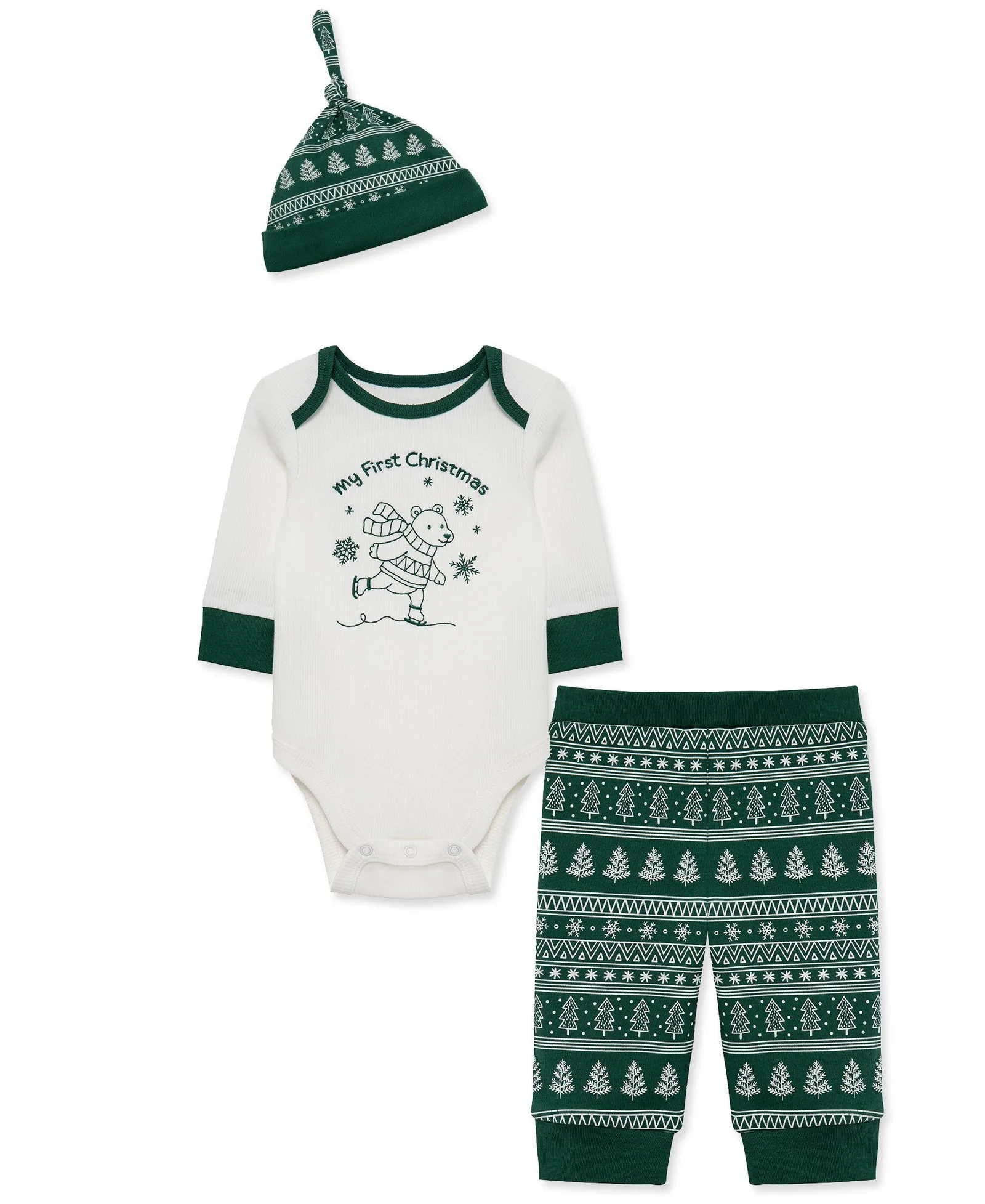 Skating Bodysuit & Pant Set (3M-12M)