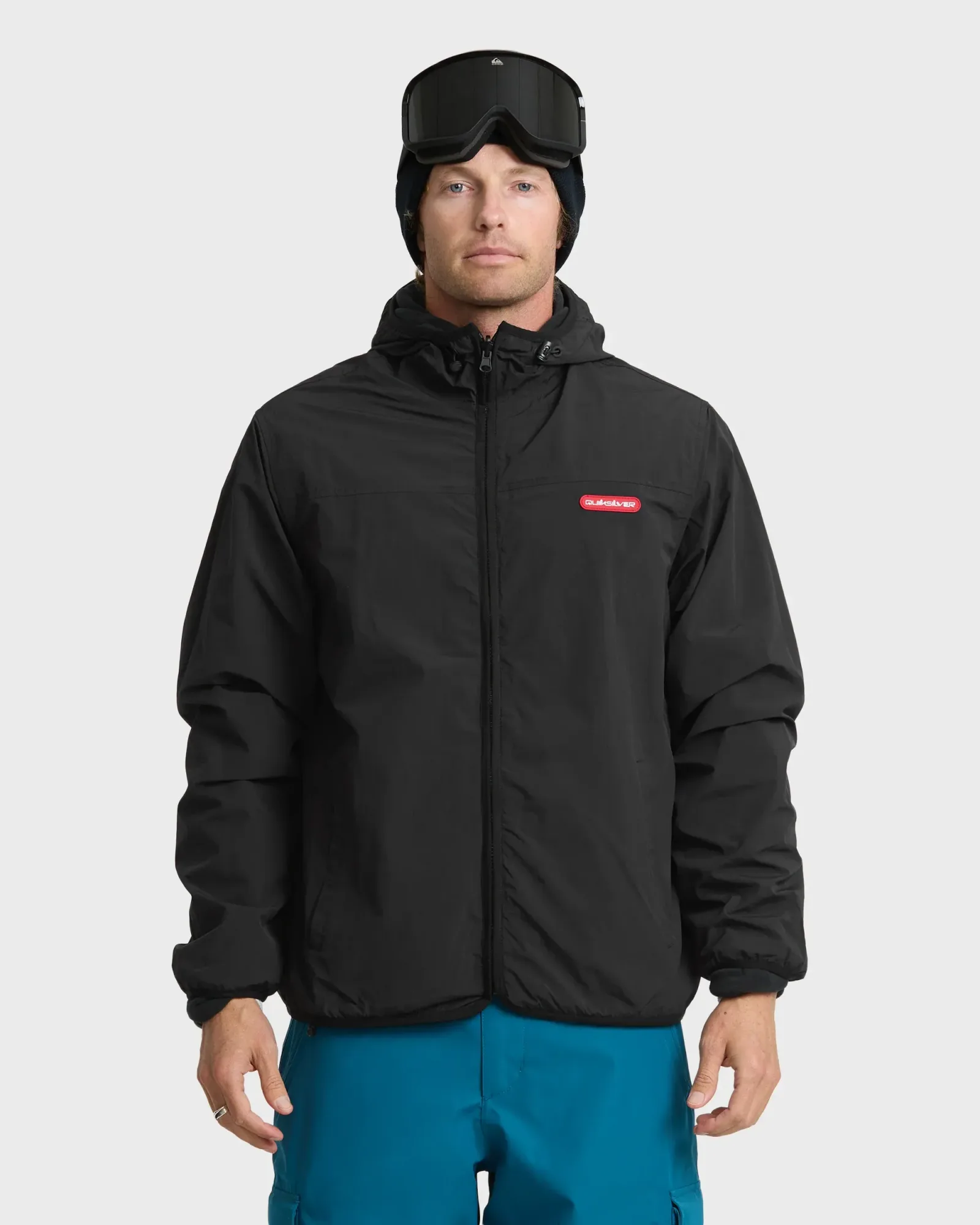 Arcadia Reversible Fleece Jacket – Anthracite