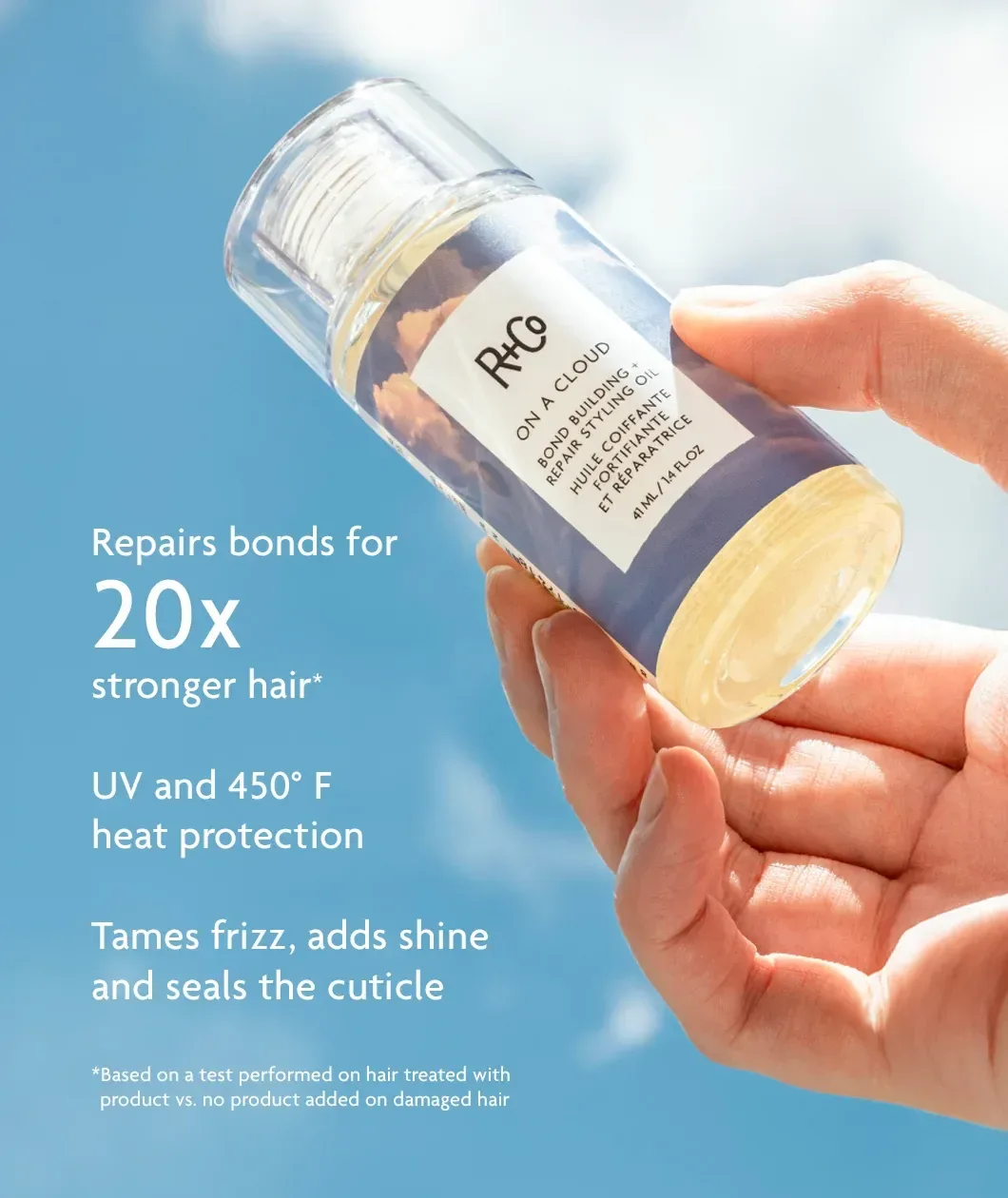 ON A CLOUD Bond Building + Repair Styling Oil