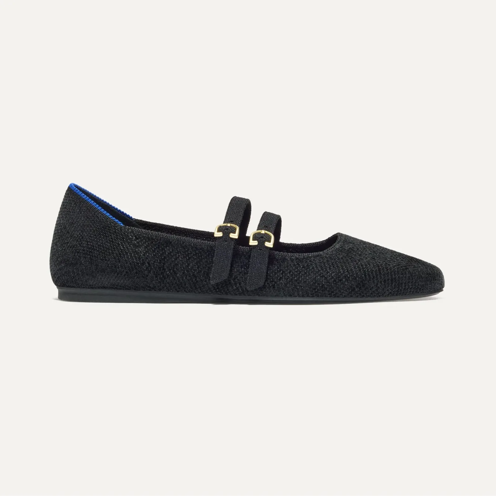 The Double Buckle Mary Jane – ReVelvet™ Black