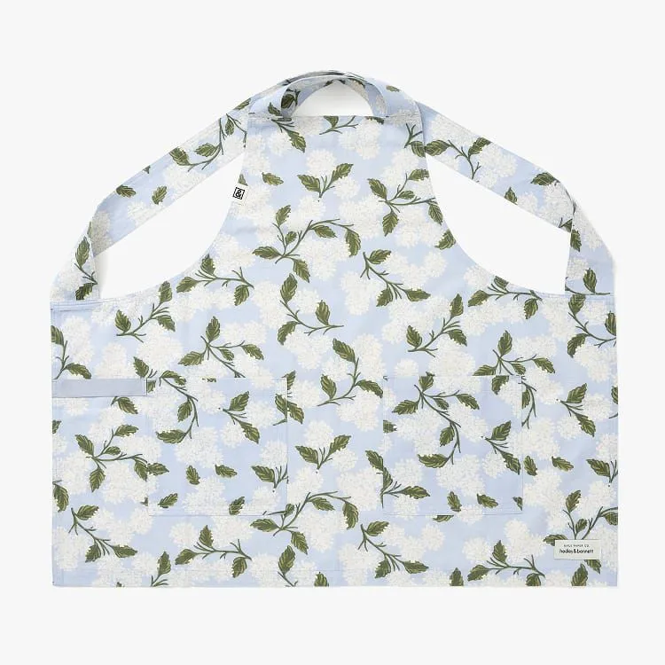 Rifle Paper Co. Blue Hydrangea Smock