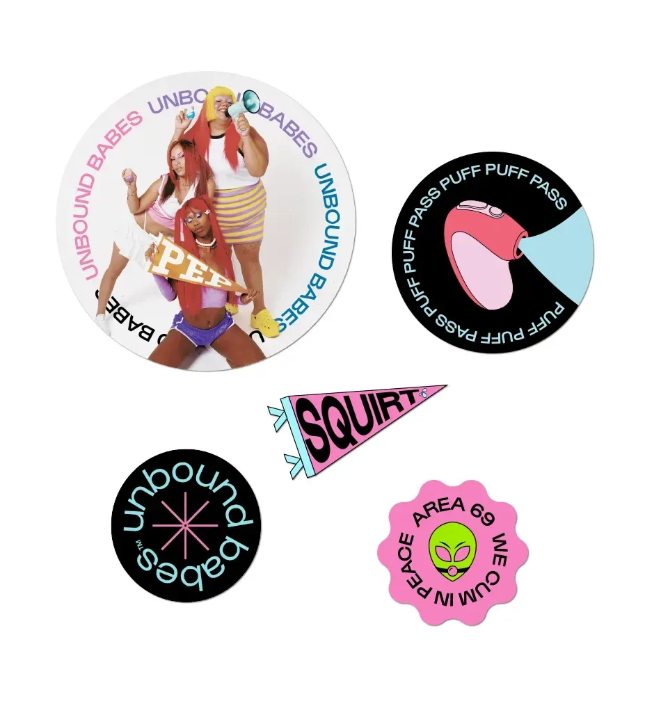 Unbound Sticker Pack