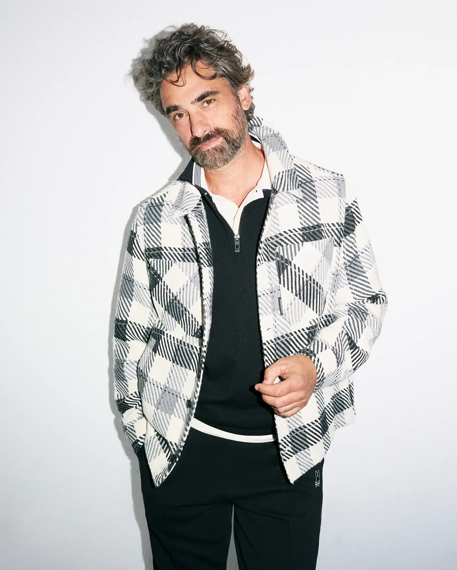 Kessler Oversized Plaid Overshirt – MT0300230