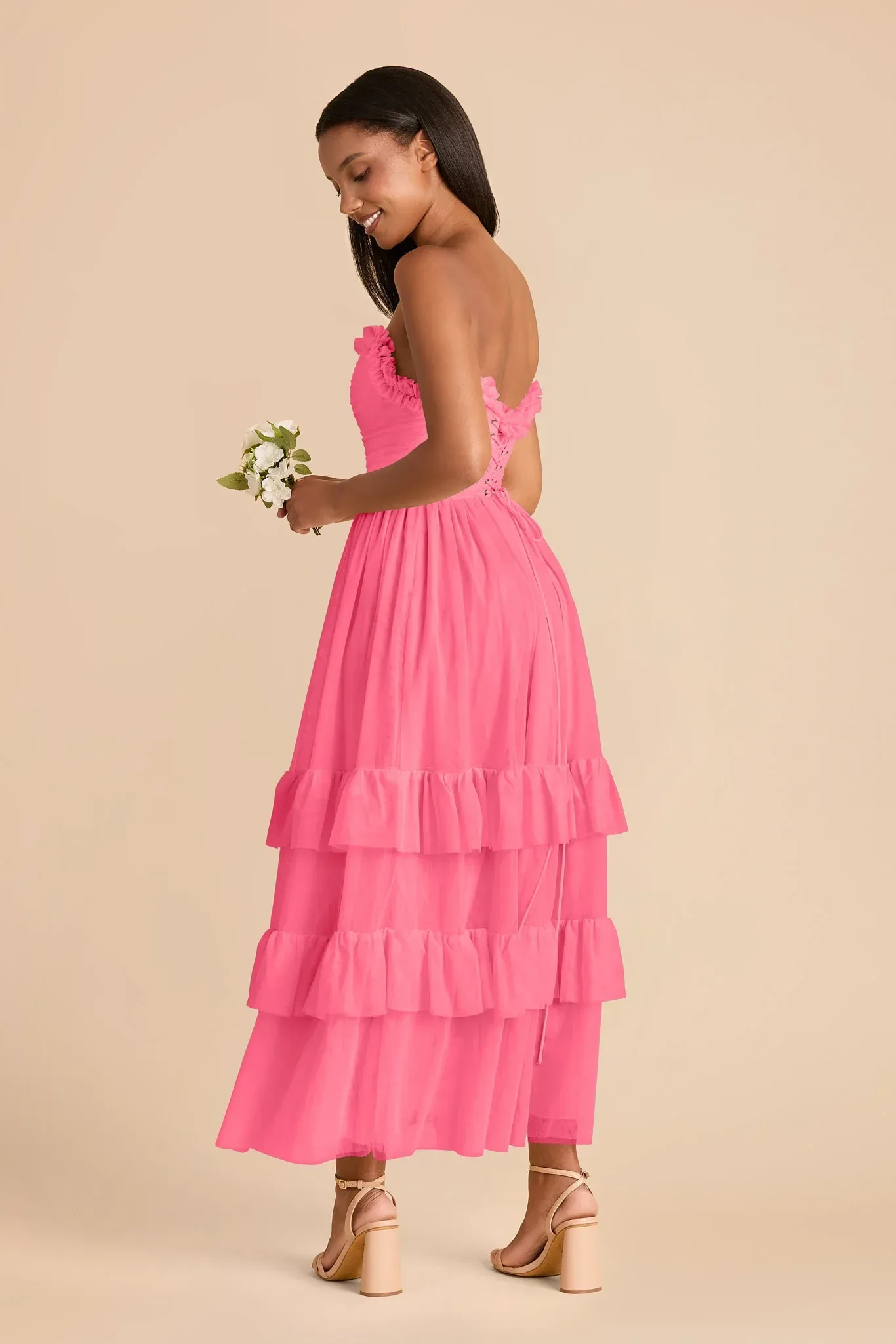 Cordelia Tulle Dress – Bon Bon Pink
