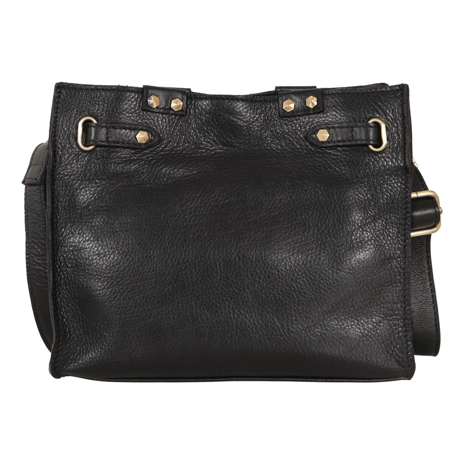 Malibu Milled Leather Crossbody Bag
