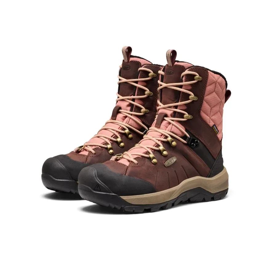 Women's Revel IV High Polar Waterproof Boot – Chocolate Lab/Old Rose