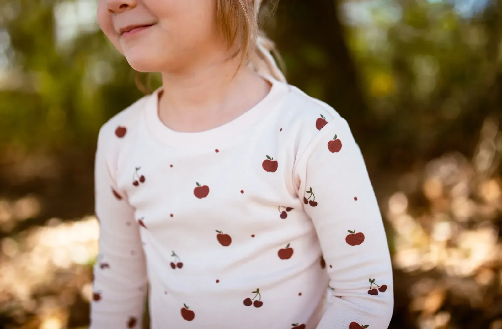 Cherry Apple – Kids' Organic PJ Set